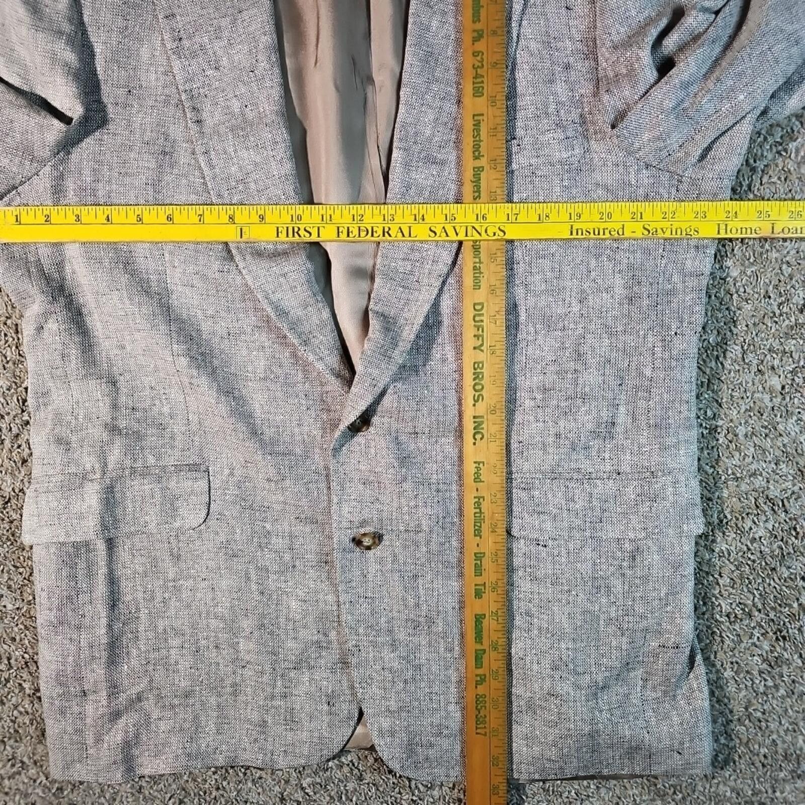 Other Hasting & Smith 46L 2 Button Blazer Size 46L - 4 Thumbnail