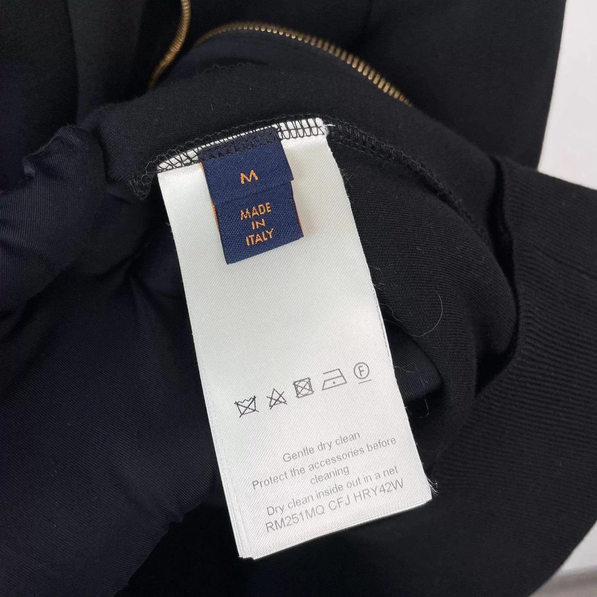 Louis Vuitton LV space cotton black M jacket no accessories Size M / US 6-8 / IT 42-44 - 6 Thumbnail