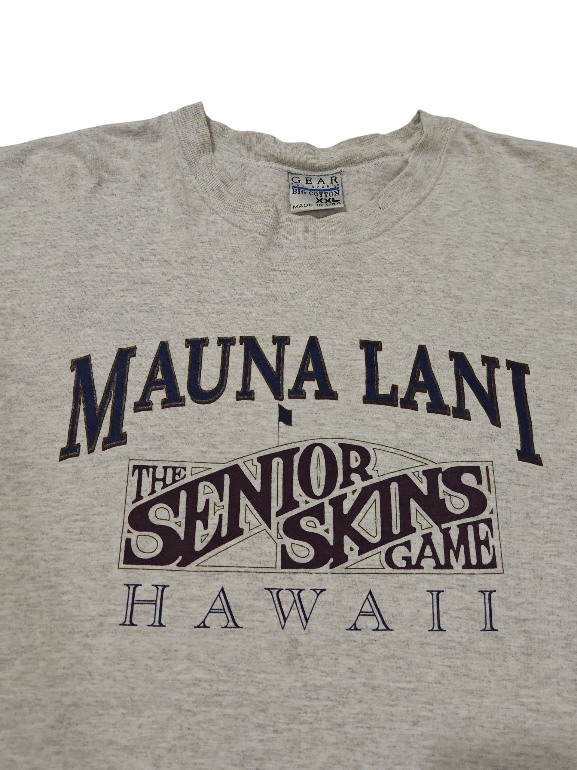Vintage Vintage Mauna Lani Hawaii - The Senior Skins Game Tees Size US XXL / EU 58 / 5 - 2 Thumbnail