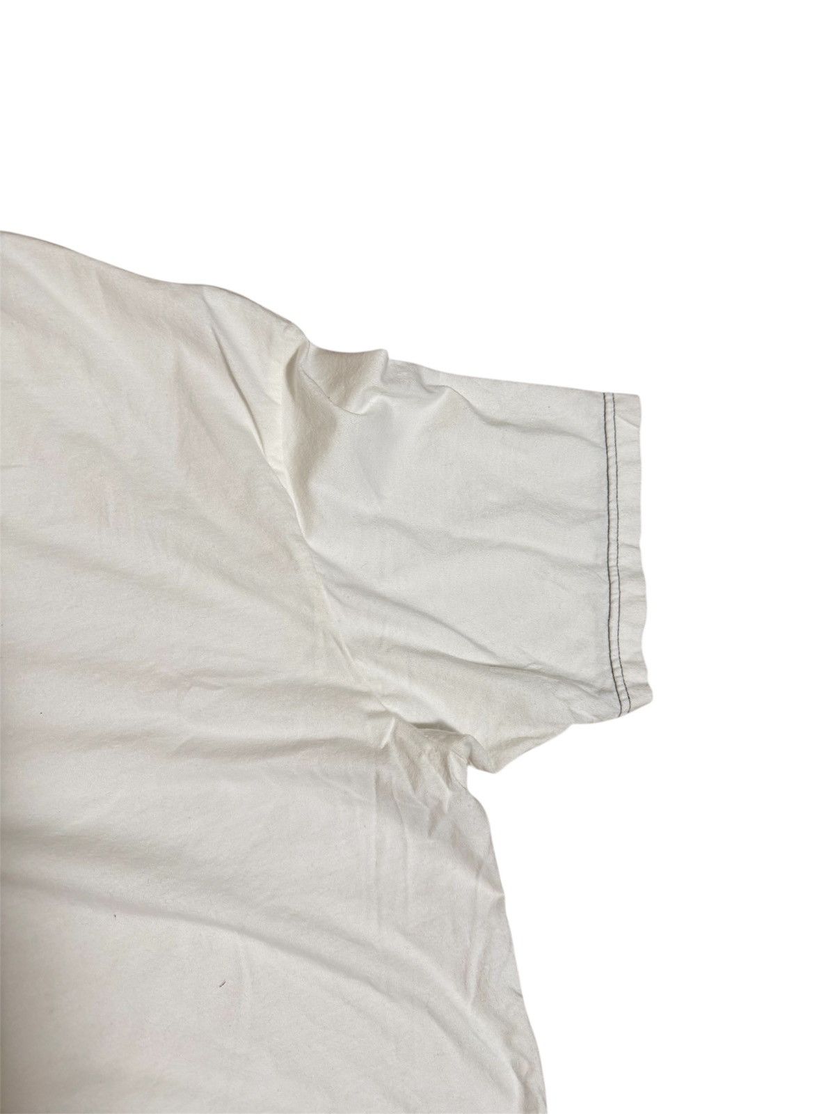 Supreme 🔥Supreme Contrast Stitch Pocket Tee White/Supreme T shirt Size US L / EU 52-54 / 3 - 13 Thumbnail