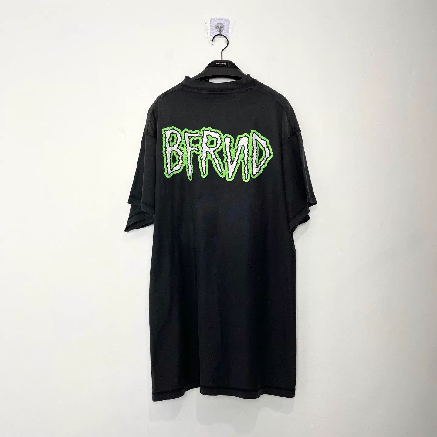 Balenciaga Balenciaga BFRND Banned Band Reverse Short Sleeve Black 1 Size US S / EU 44-46 / 1 - 2 Thumbnail