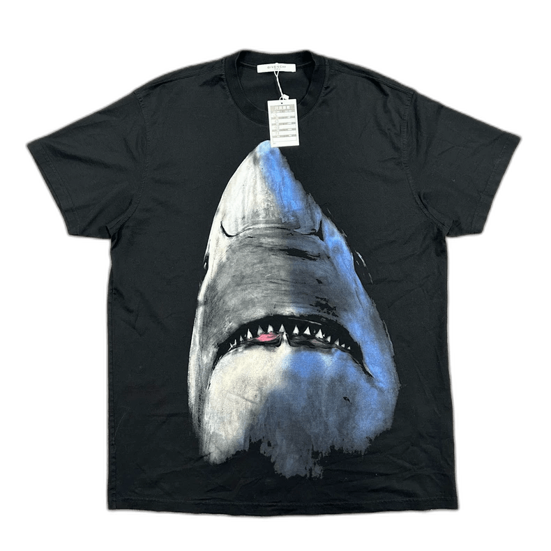 GIVENCHY Shark Print Short Sleeve T-Shirt