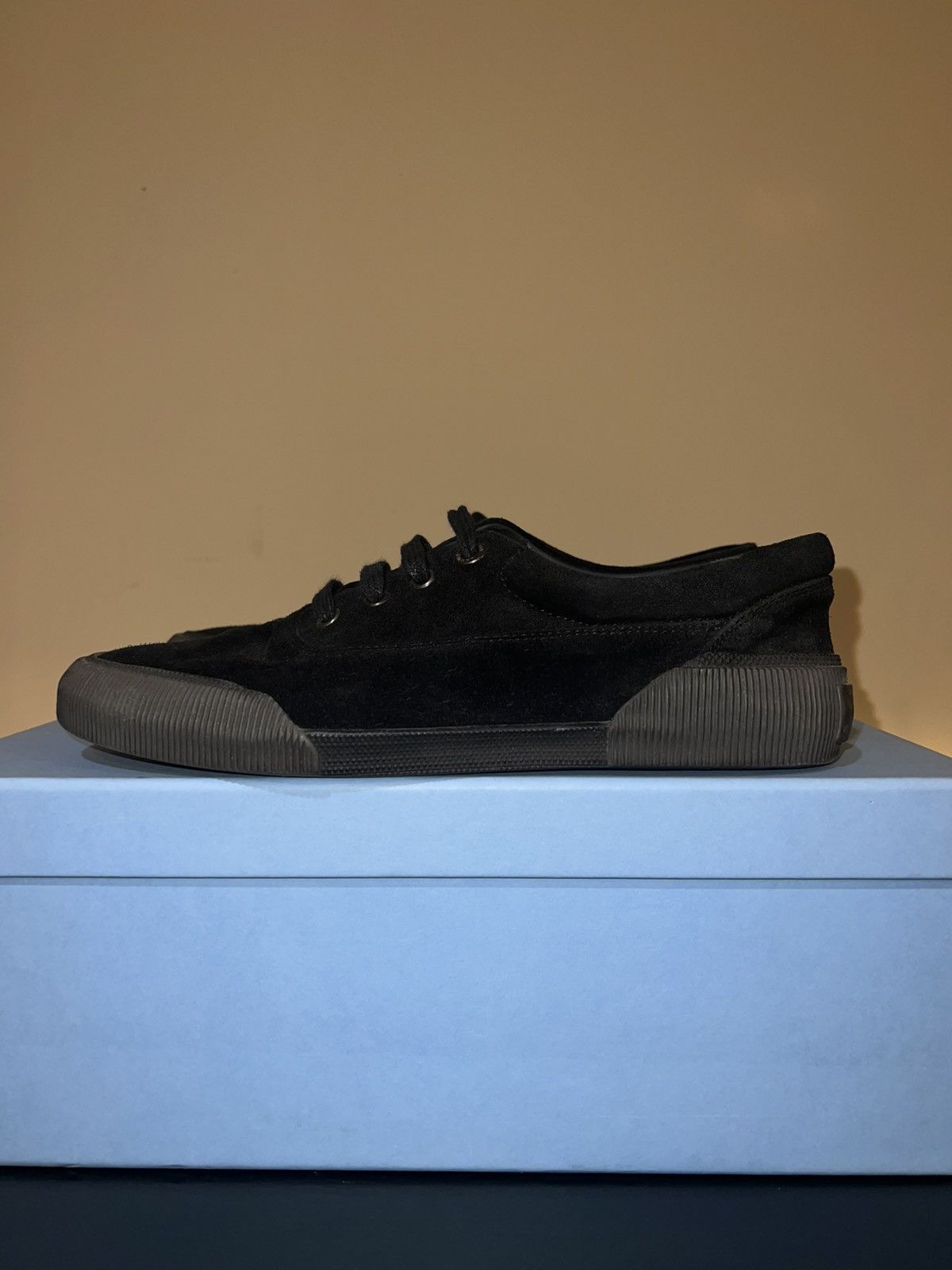Lanvin Suede Low Top Sneaker Size US 7 / EU 40 - 4 Thumbnail