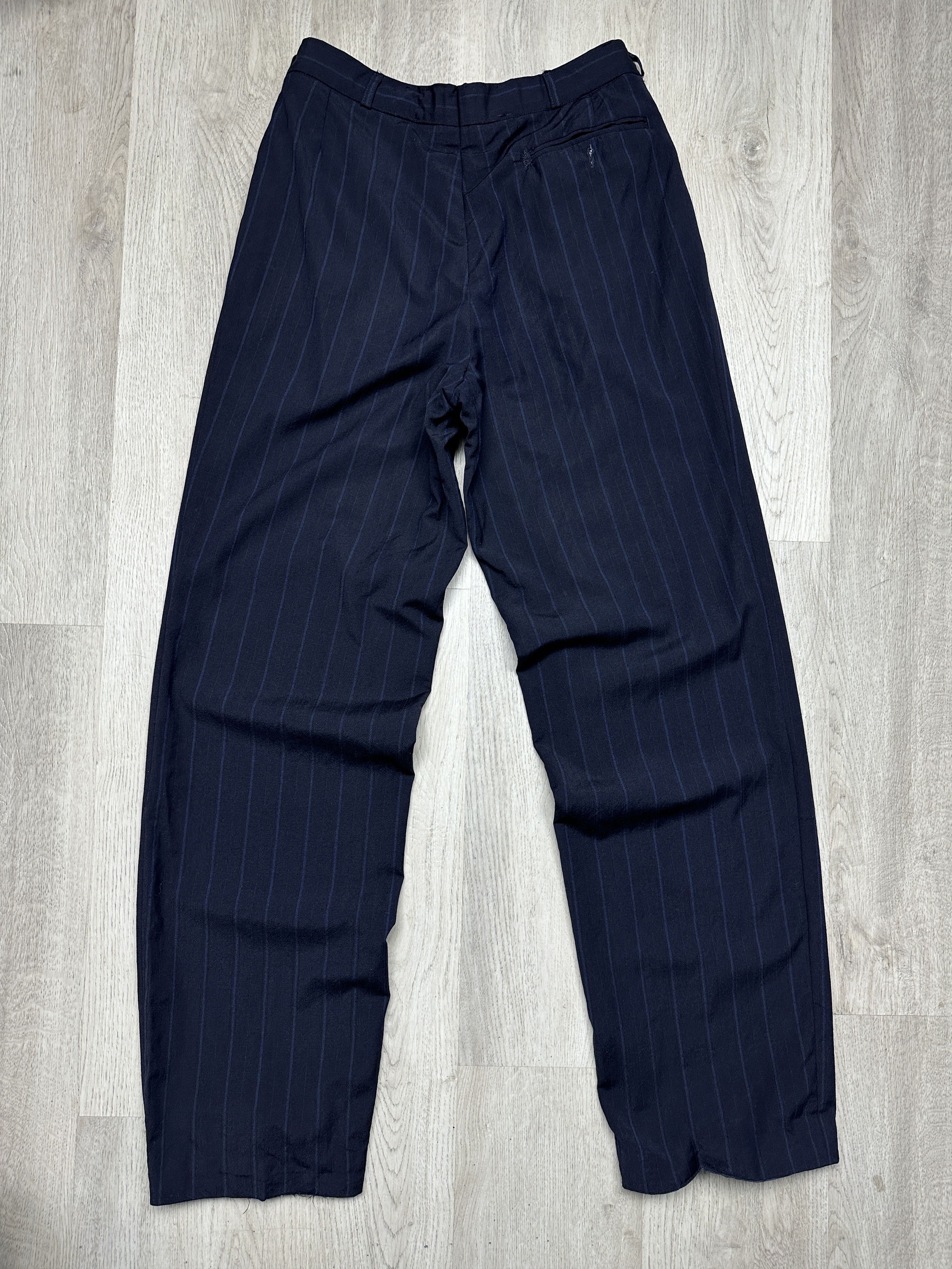 Hugo Boss Hugo Boss Vintage Wool Suit Double Breasted Blazer + Pants Size 42R - 12 Thumbnail