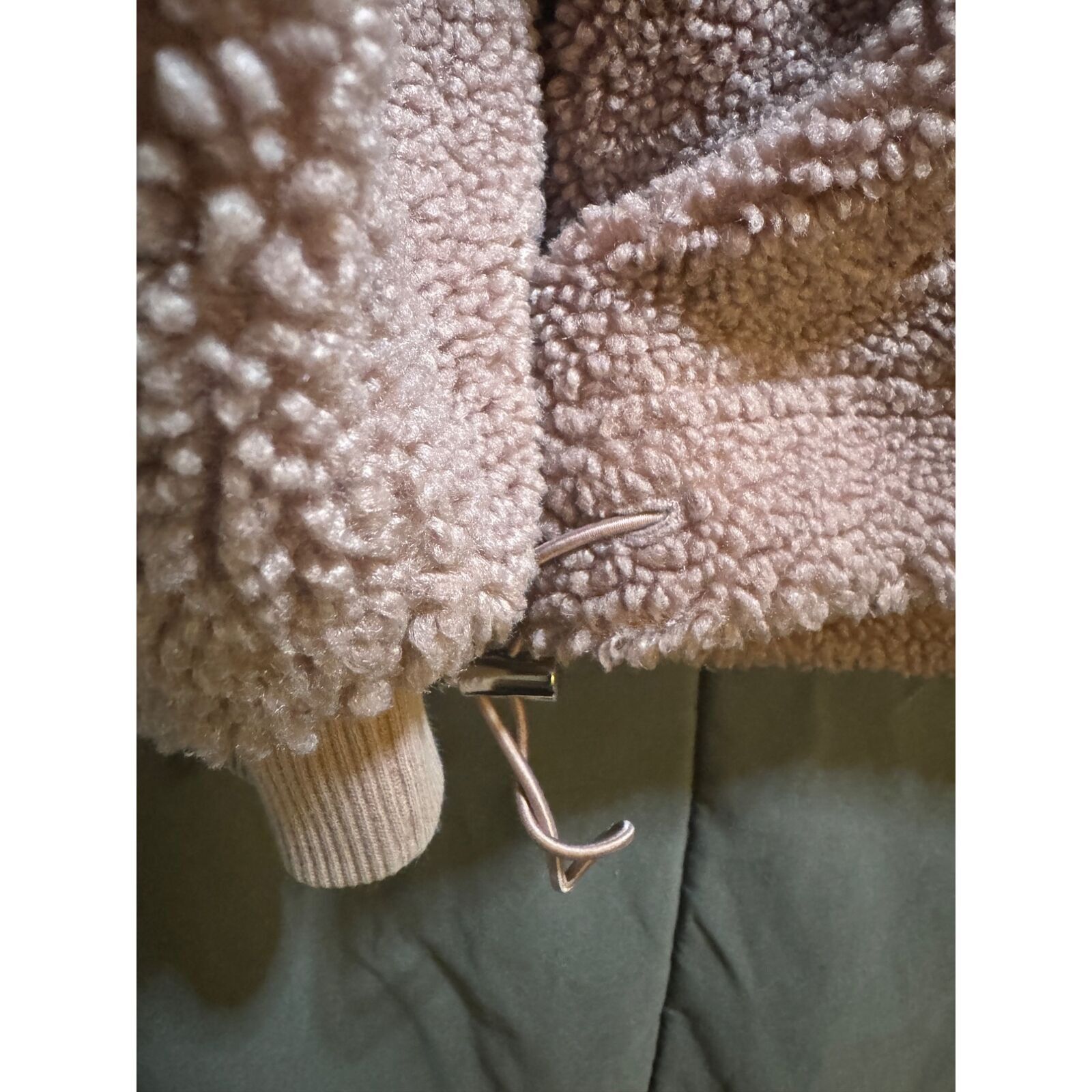 Other Womens Power Sherpa Pullover Hoodie M 100% Polyester Size M / US 6-8 / IT 42-44 - 13 Thumbnail
