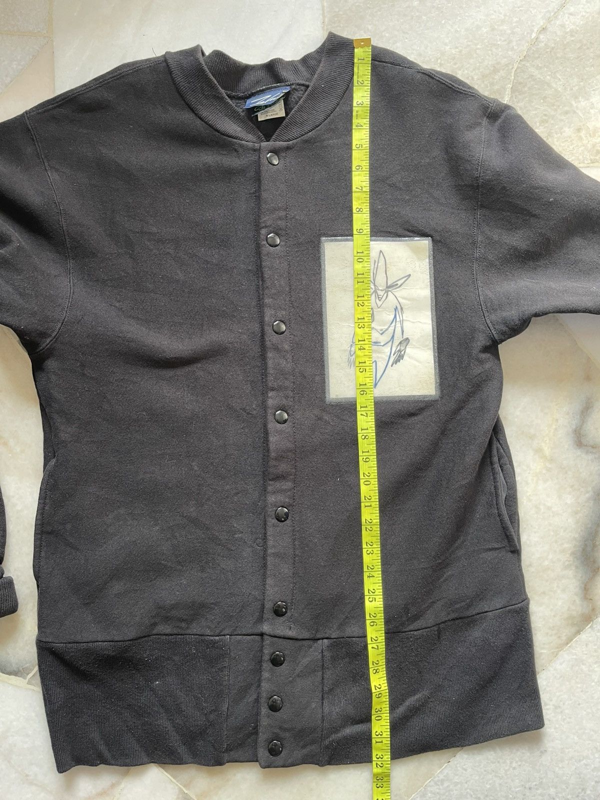 Futura 90s Futura Hand Painting Angkle Button Sweatshirt Size US L / EU 52-54 / 3 - 11 Thumbnail