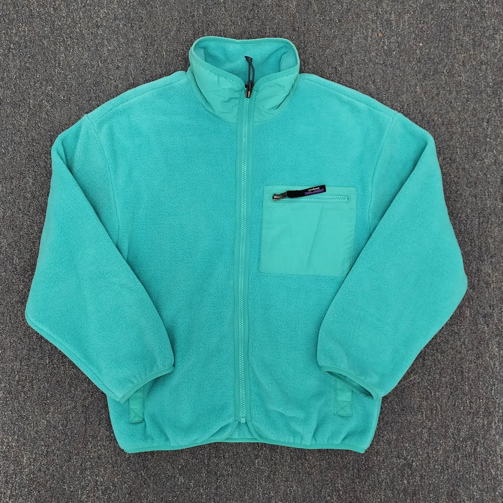 Patagonia S Patagonia Full Zip Up Women's AQUA Brand New Size S / US 4 / IT 40 - 1 Thumbnail