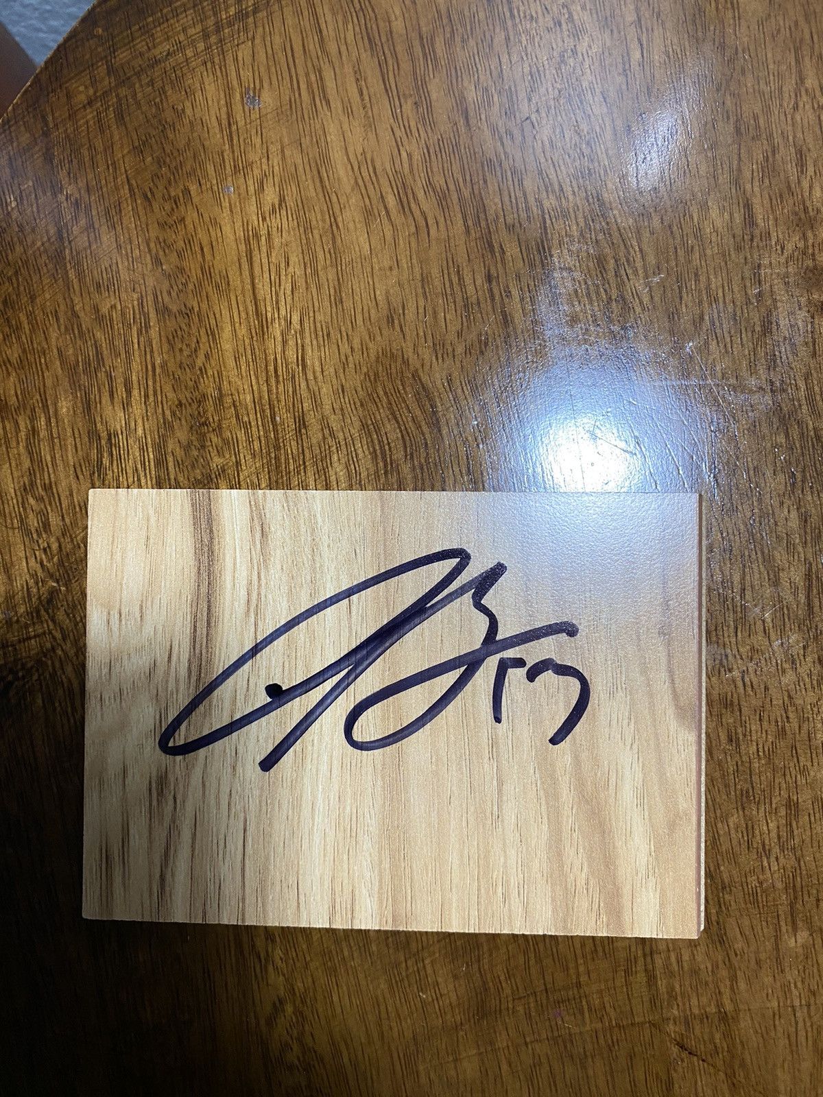 NBA NBA signed floorboard Timberwolves mavericks gators Size ONE SIZE - 1 Preview