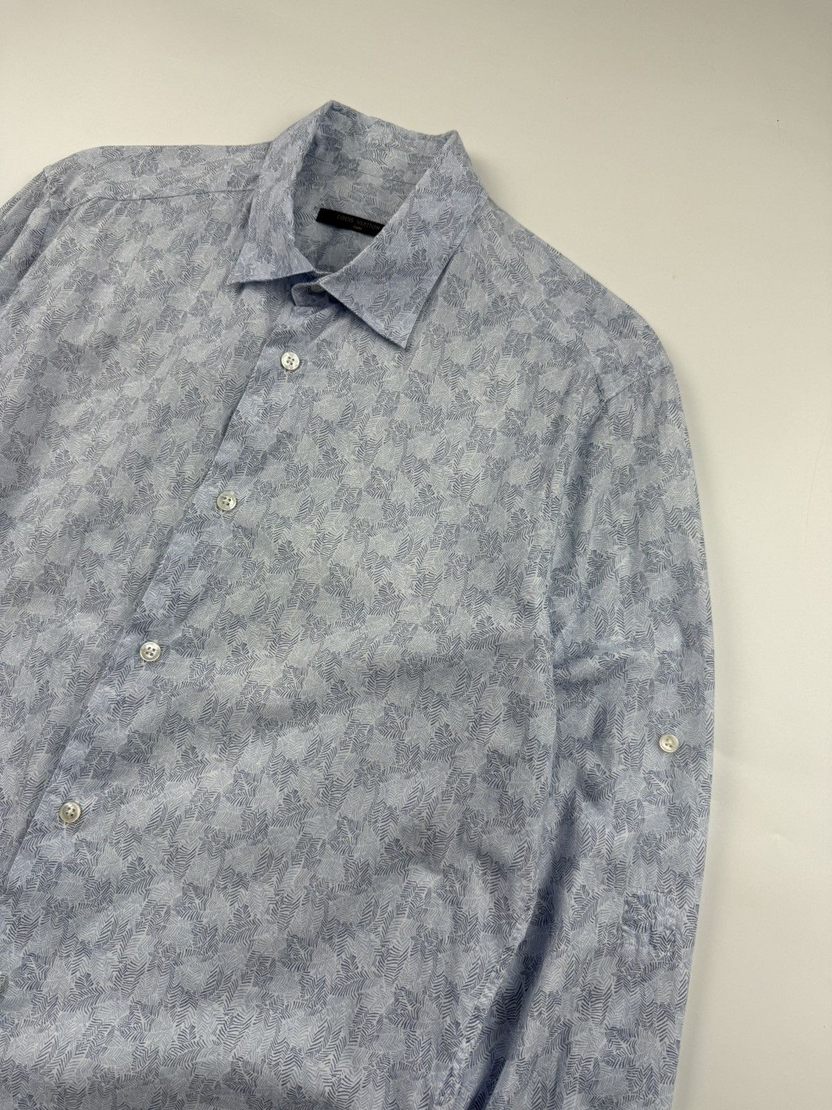 Louis Vuitton Louis Vuitton All Over Pattern Shirt Size US L / EU 52-54 / 3 - 5 Thumbnail