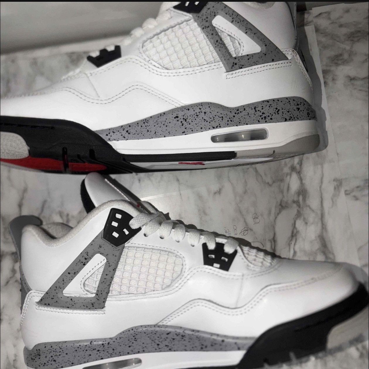 Jordan Brand Jordan 4 white cement Size US 6 / EU 39 - 2 Thumbnail
