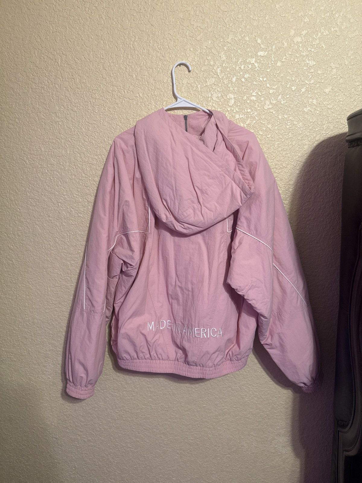 Nahmias Marty Supreme Pink Warm Up Jacket Size US XL / EU 56 / 4 - 2 Thumbnail