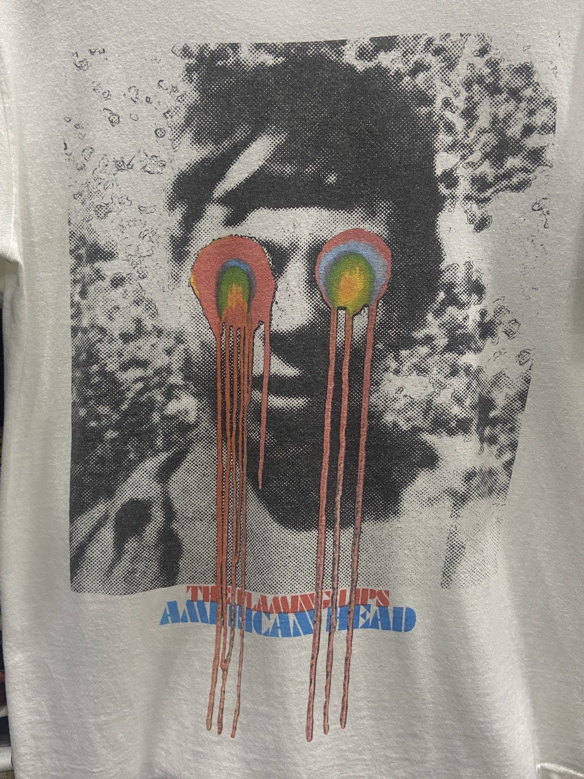 Band Tees Y2K Flaming Lip AMERICAN HEAD Band rock Tour Tshirt Size US M / EU 48-50 / 2 - 2 Thumbnail