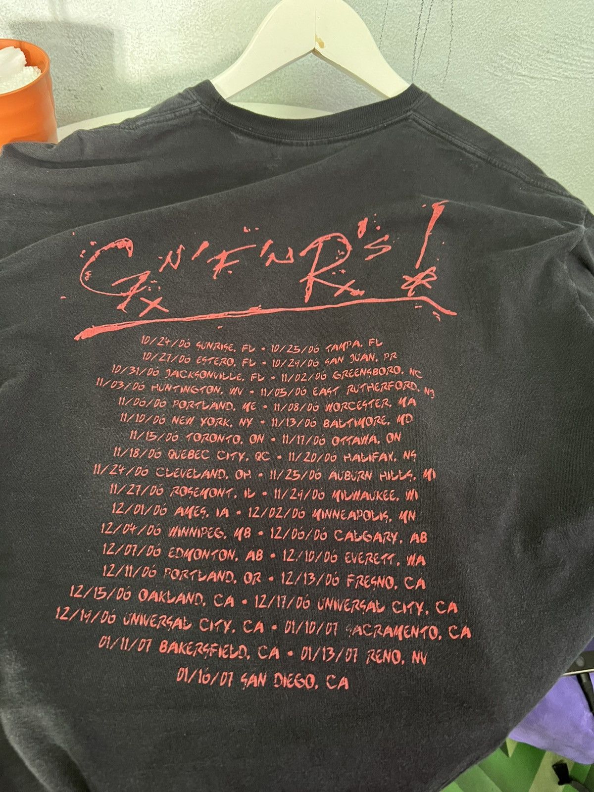 Band Tees × Guns N' Roses × Vintage Vintage y2k Gun N Rose Size US L / EU 52-54 / 3 - 4 Thumbnail