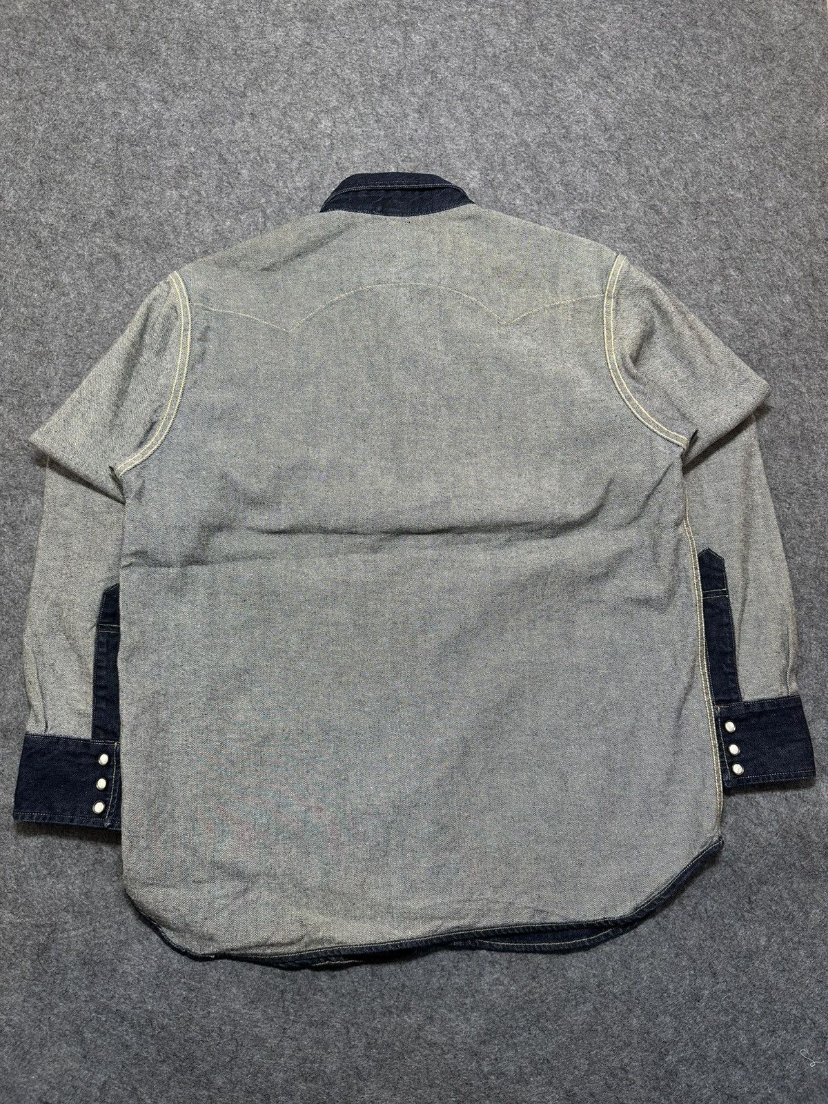 Levi's Levi's x Beams "Inside Out" collection denim shirt. Size US L / EU 52-54 / 3 - 2 Thumbnail