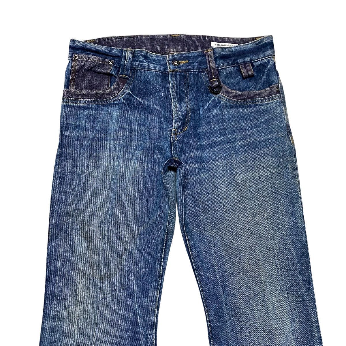 semanticdesign Semantic Design Denim Flare Jeans Distressed Size US 33 - 3 Thumbnail