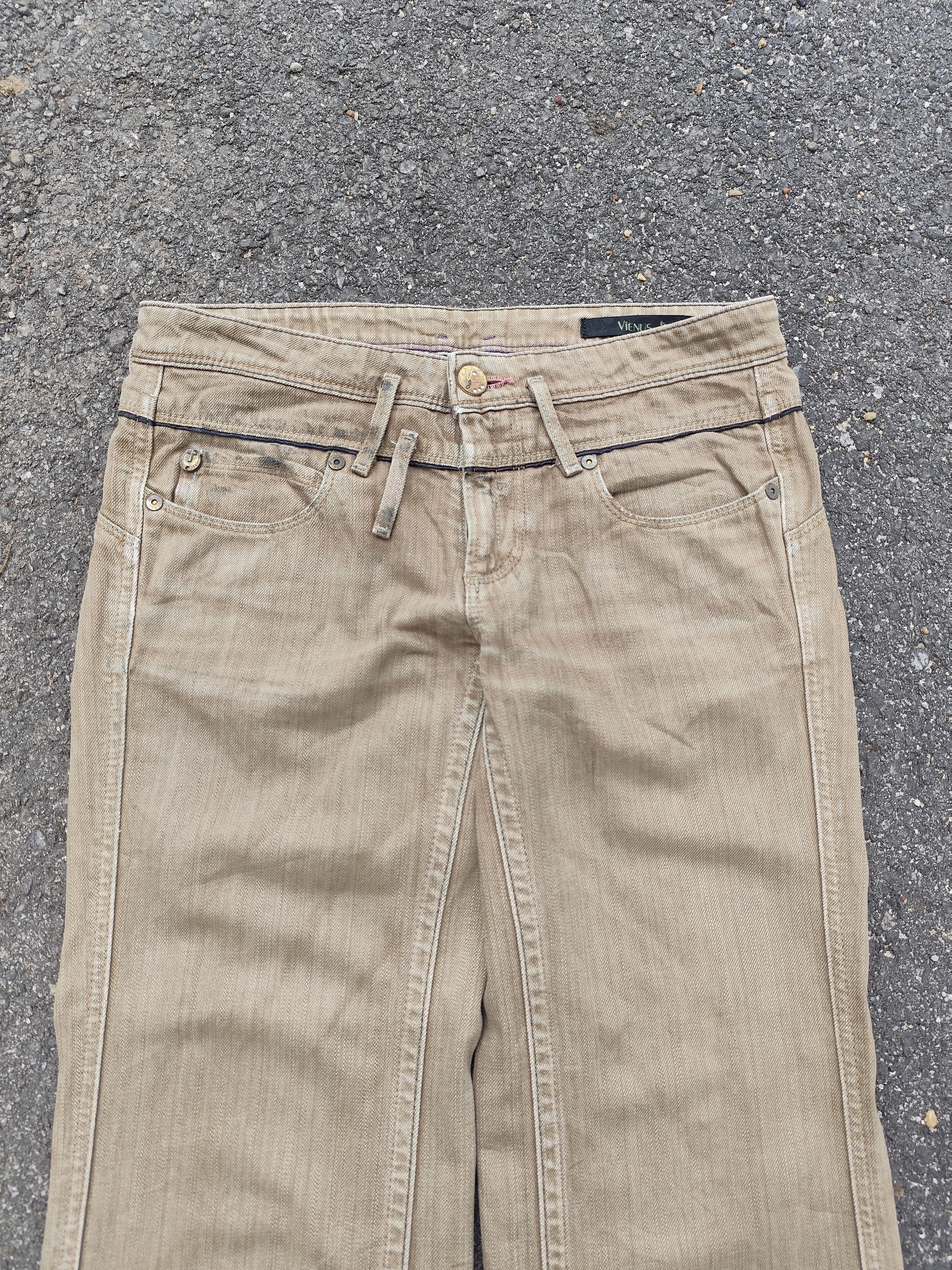 Edwin Vintage Edwin Vienus Flare Nice Colour Denim - B_J/1124/4 Size 29" - 2 Thumbnail