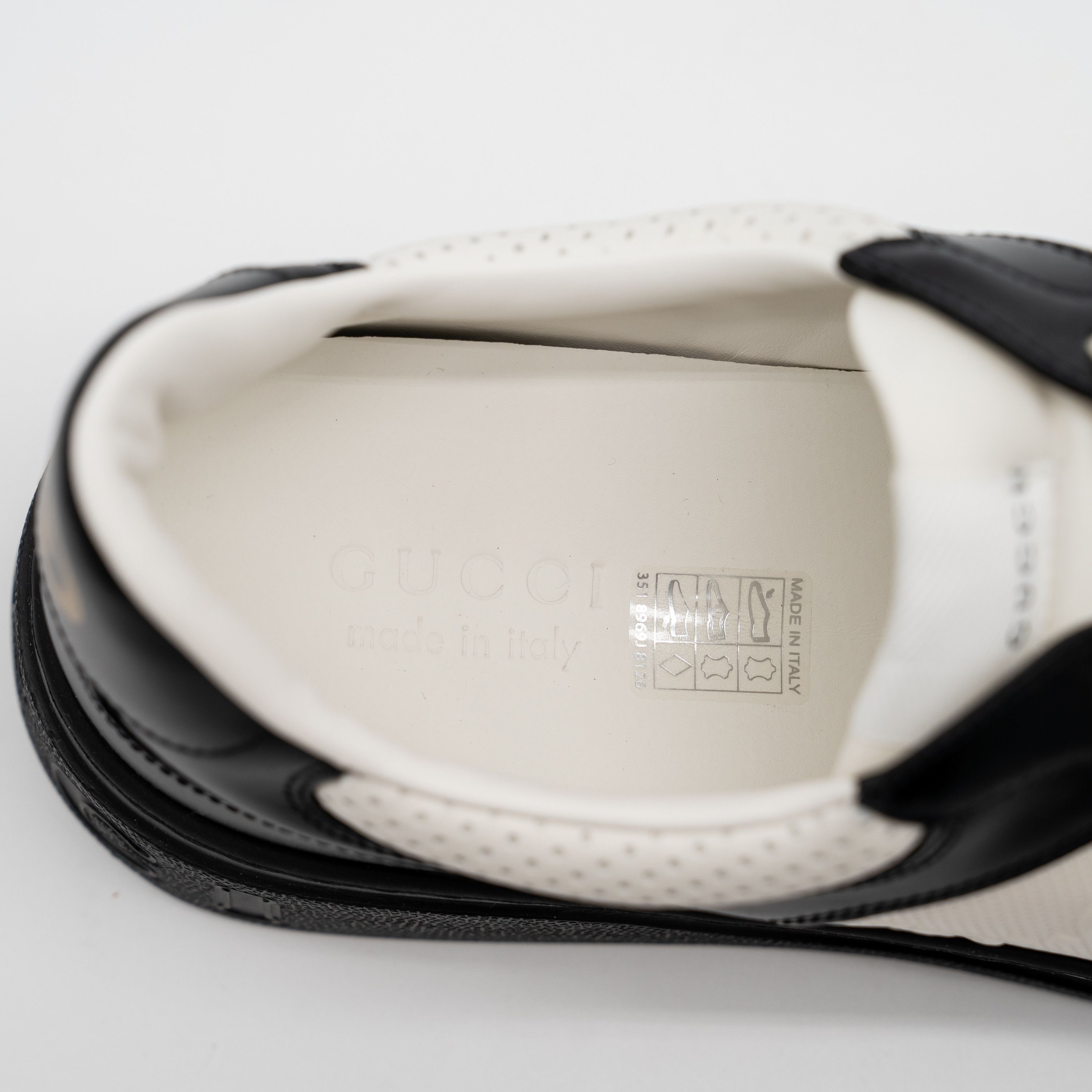 Gucci Size 12 G 12.5 US Gucci GG Chunky B Sneakers Black White GG Size US 12.5 / EU 45-46 - 10 Thumbnail