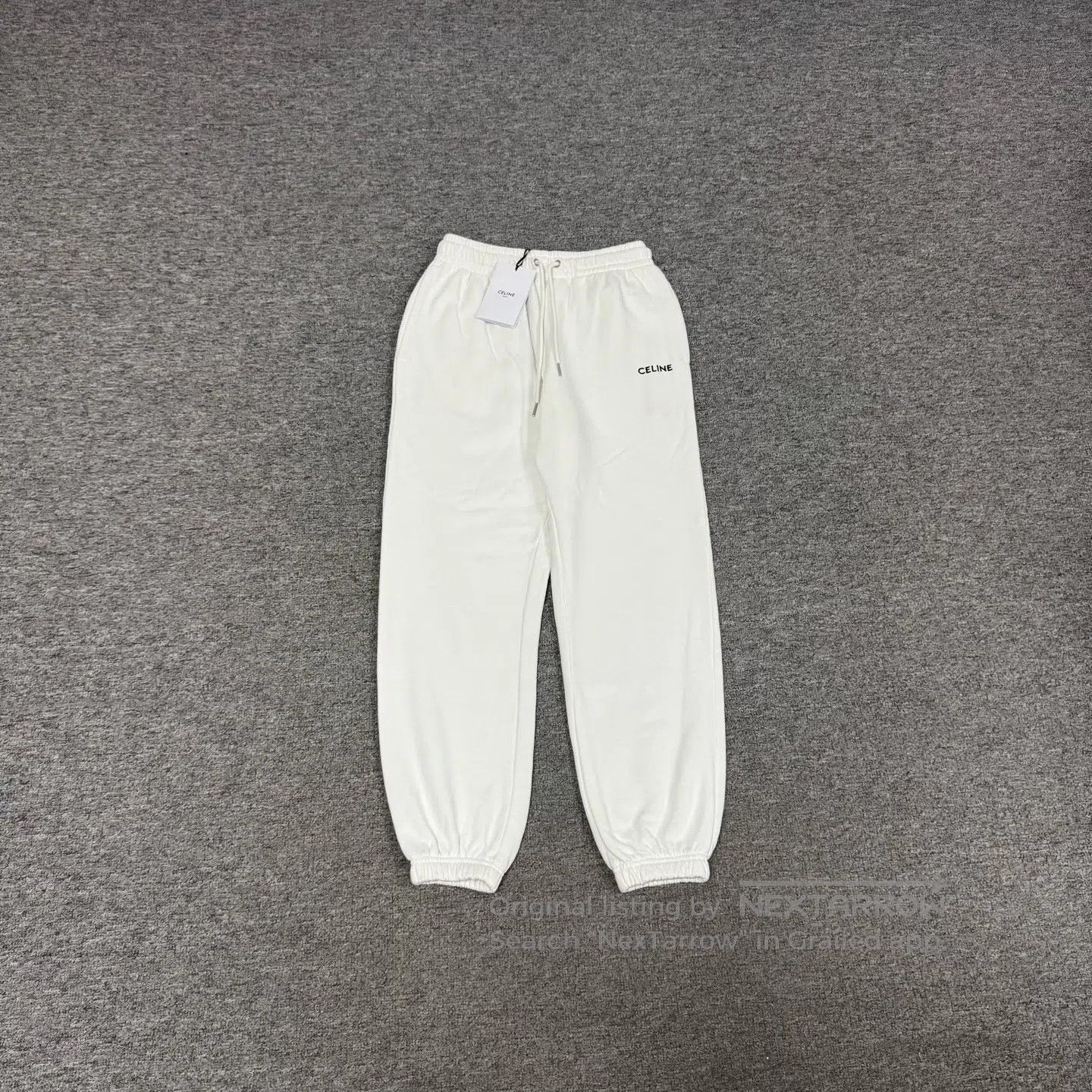Celine CELINE SIZE S Letter embroidered logo; drawstring fastened Size US 28 / EU 44 - 1 Thumbnail