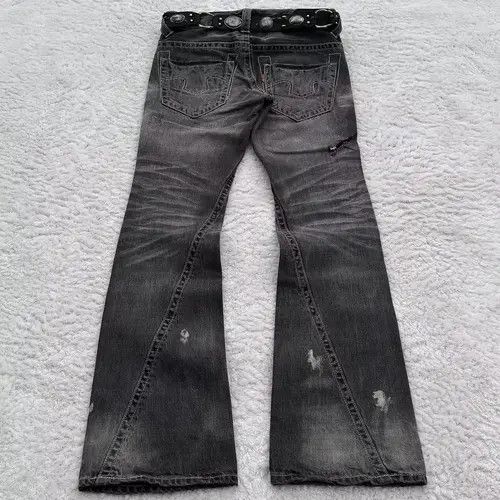 VIBE Y2k Grunge Denim Pant Size US 36 / EU 52 - 7 Thumbnail
