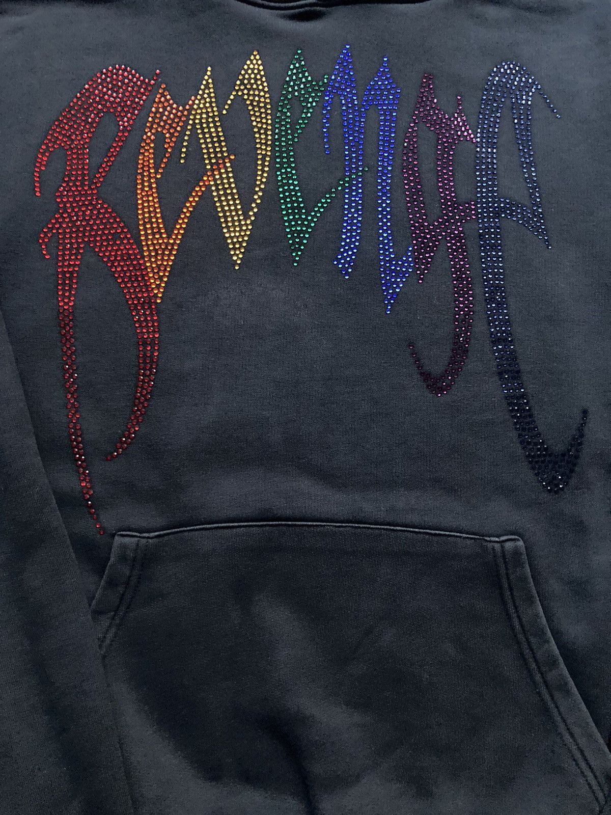 Revenge × Swarovski *SOLD* Revenge Swarovski 2018 Hoodie ‘rainbow’ *rare* Size US M / EU 48-50 / 2 - 2 Thumbnail