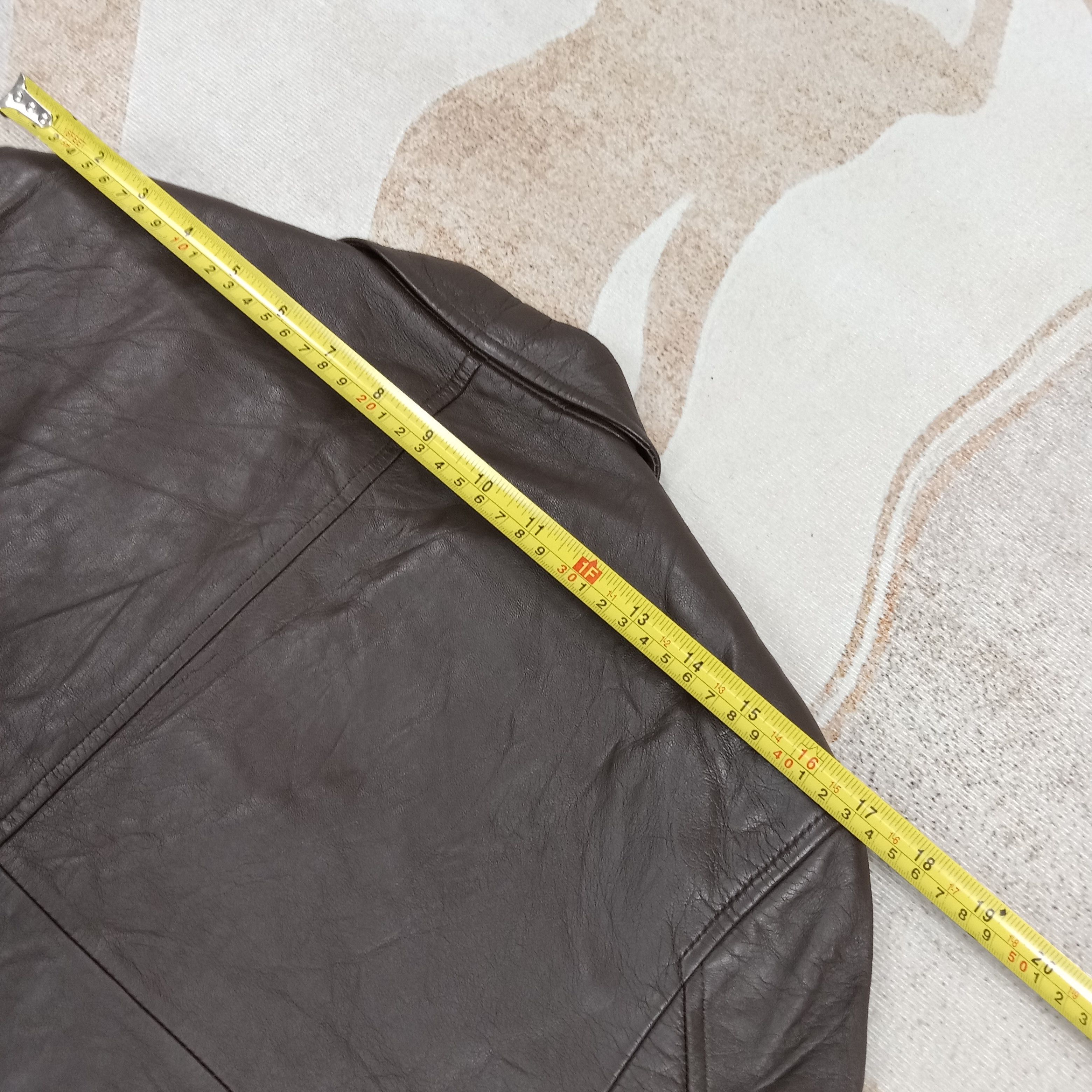 Paul Smith Paul Smith London Leather Coat Jacket C275N12 Size US S / EU 44-46 / 1 - 6 Thumbnail