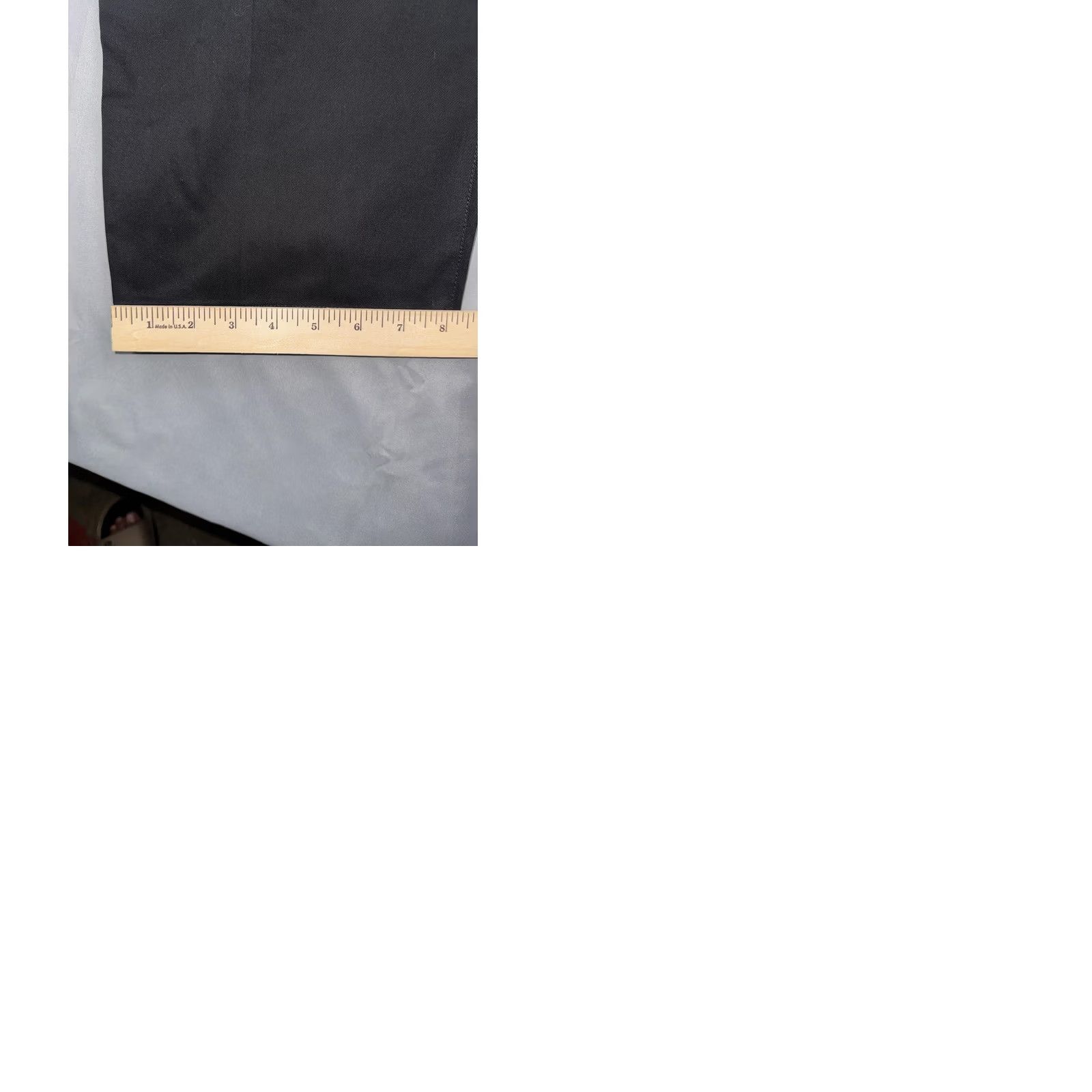 Vintage ZegnaSport Pants Mens 36x31 Black Chino Regular Fit Cotton Tencel Casual Office Mens Size US 36 / EU 52 - 9 Thumbnail
