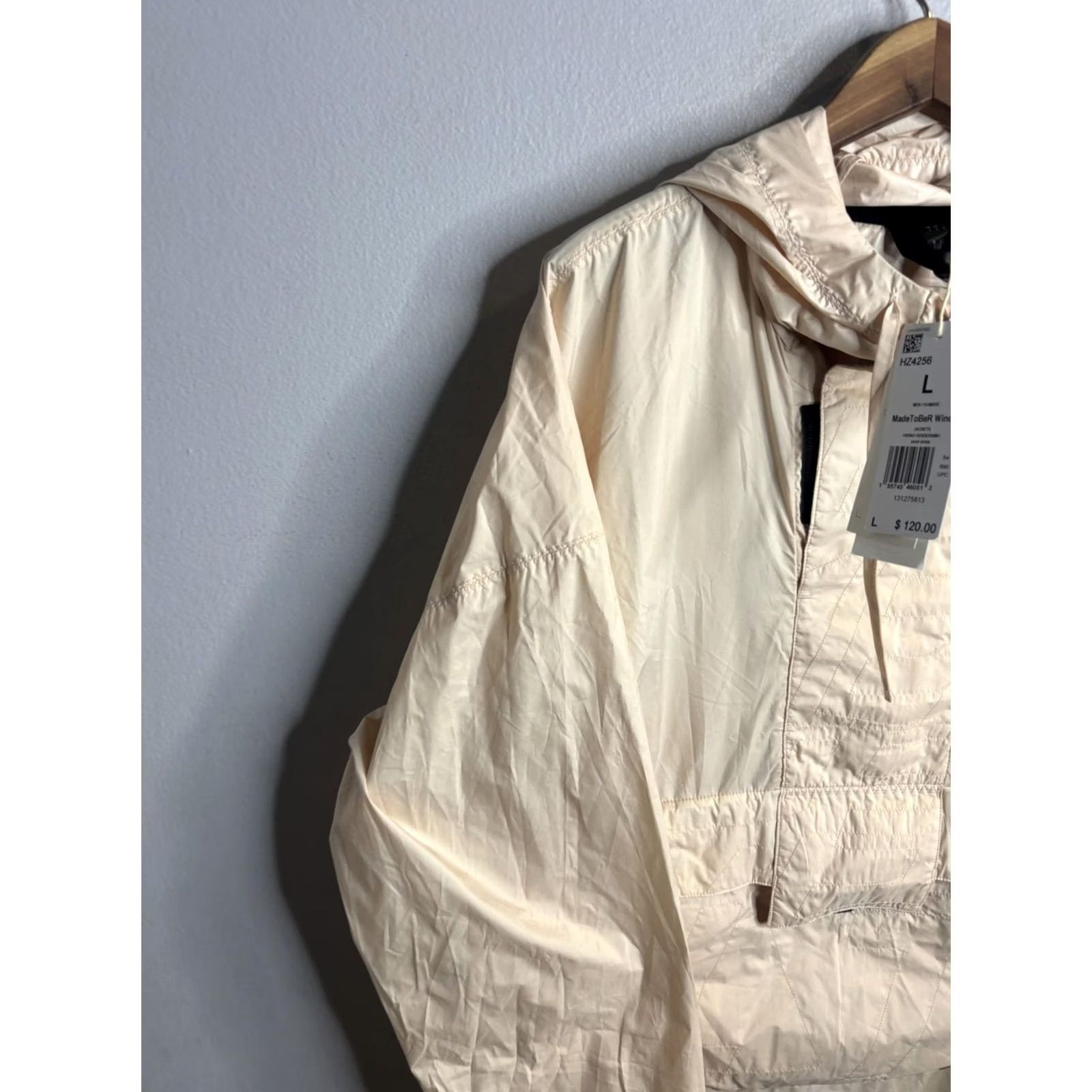 Adidas Adidas Terrex Jacket Mens Large Sand Strata MadeToBeR WindA Hooded Pullover Windbreaker Outdoor Hiking Outdoor Accessories Size US L / EU 52-54 / 3 - 2 Thumbnail