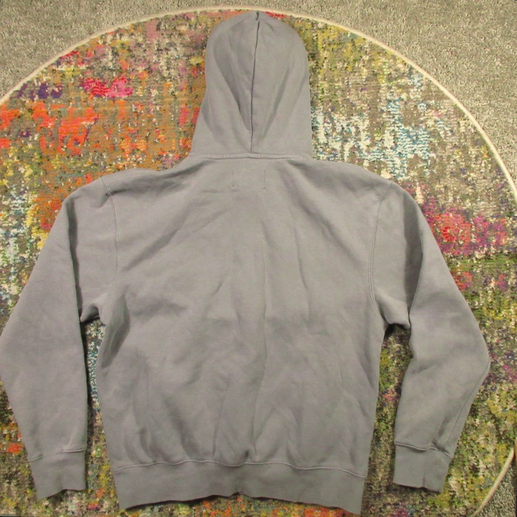 Jordan Brand Nike Jordan Hoodie Men M Grey Hooded Sweatshirt Jumpman Graphic Print Size US M / EU 48-50 / 2 - 2 Thumbnail