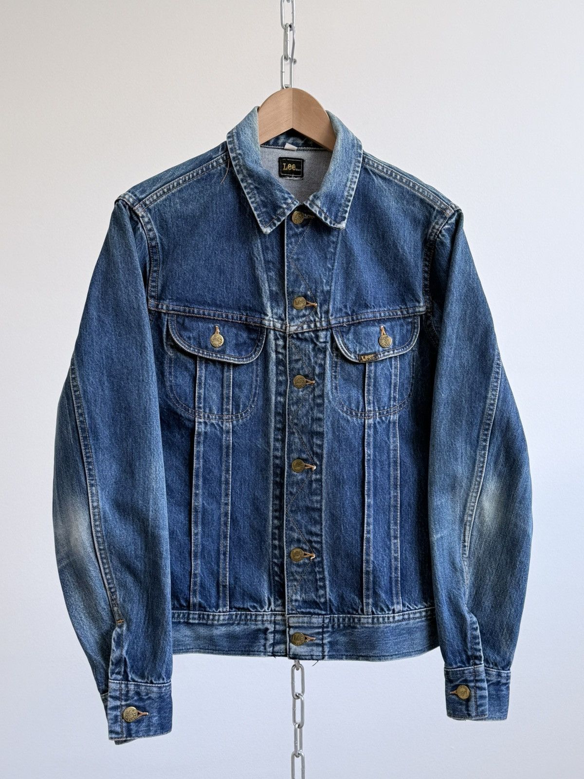 Lee Vintage Lee Riders Faded Denim Jacket Size US M / EU 48-50 / 2 - 1 Thumbnail