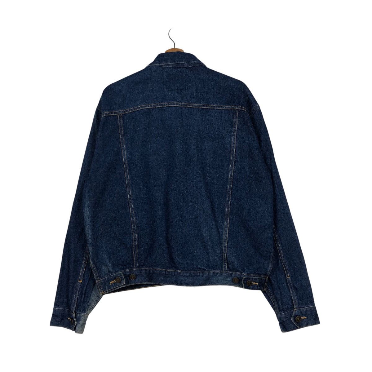 Japanese Brand 📌Vintage Trucker Denim Biker Jacket Nepuca Issey Miyake Size US L / EU 52-54 / 3 - 9 Thumbnail