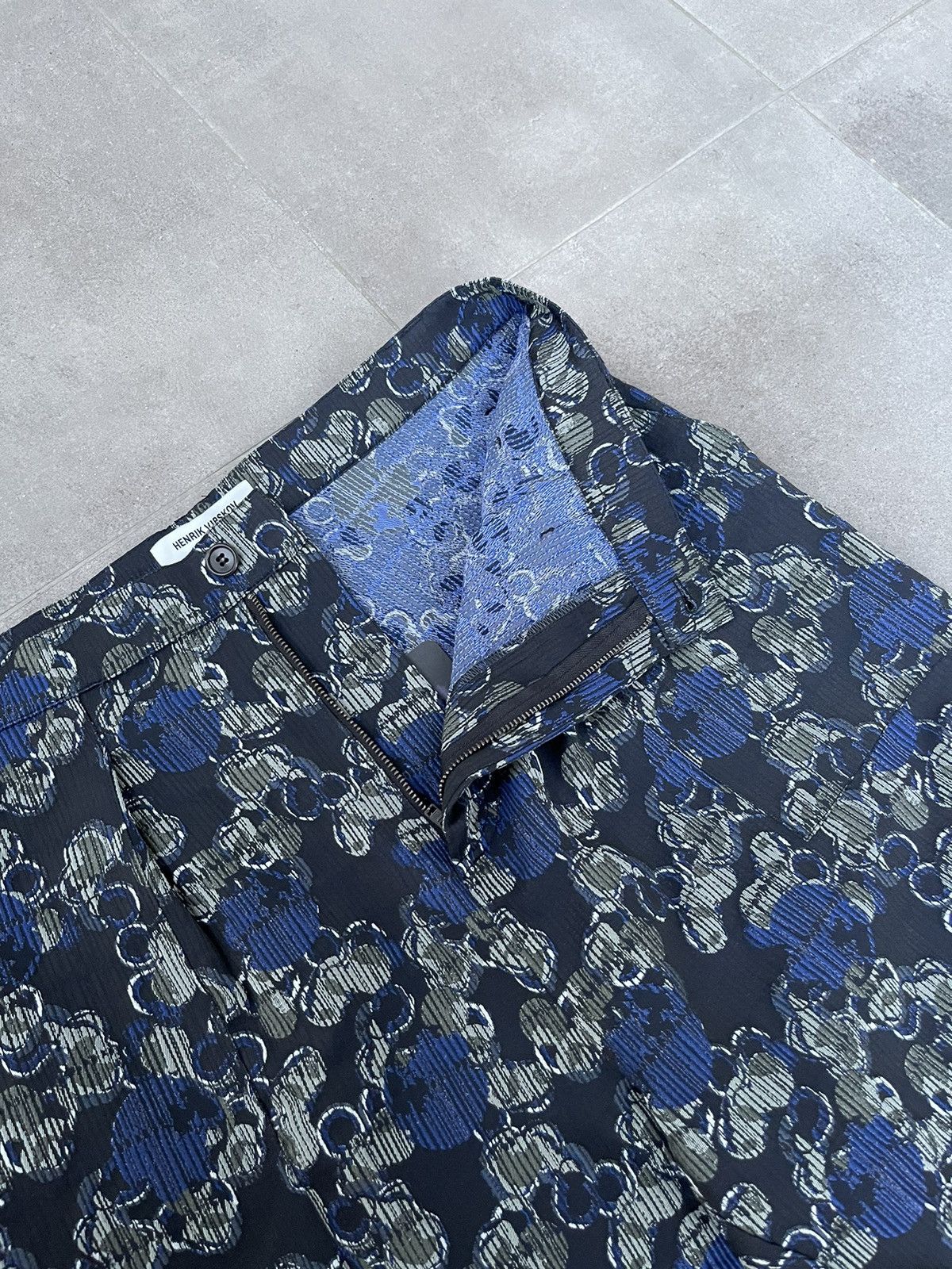 Henrik Vibskov !DSWT! FW22 Henrik Vibskov Blue Moon Razor Casual Pants Size US 32 / EU 48 - 21 Thumbnail