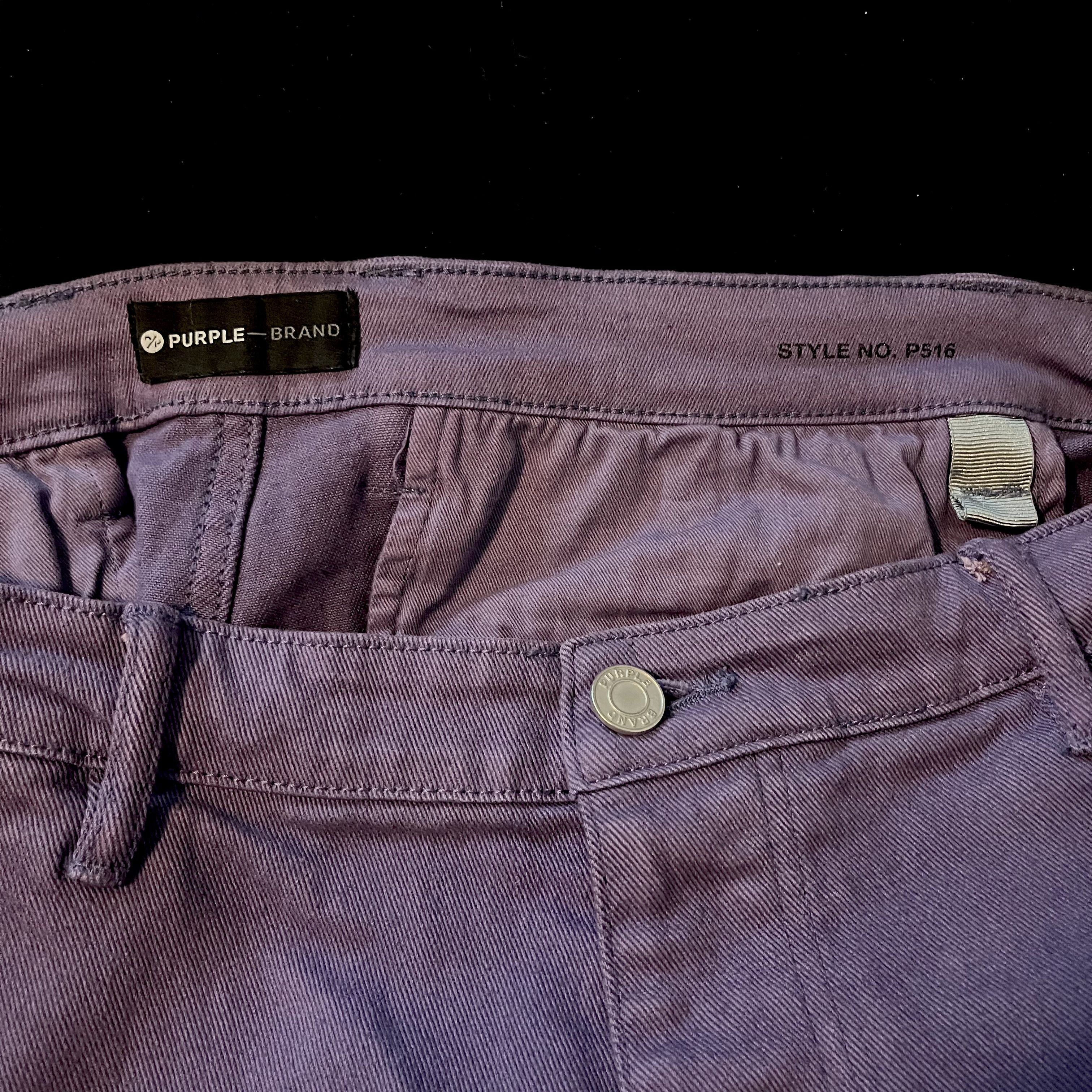 Purple Brand Purple Brand Purple Tie Dye Twill Cargo Shorts L Size US 33 - 7 Thumbnail