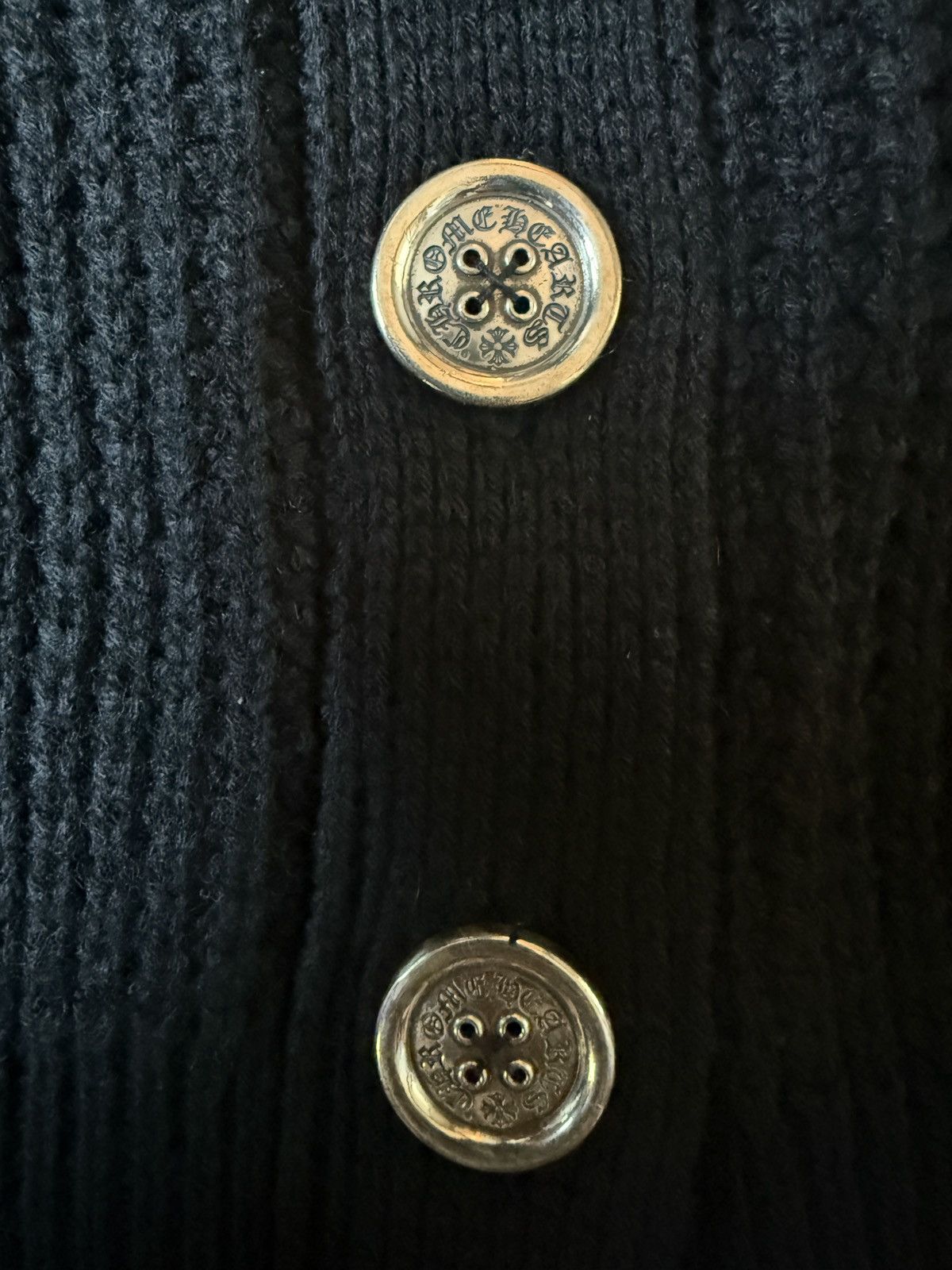Chrome Hearts Chrome Hearts leather cross patches Cashmere Cardigan Size US S / EU 44-46 / 1 - 5 Thumbnail