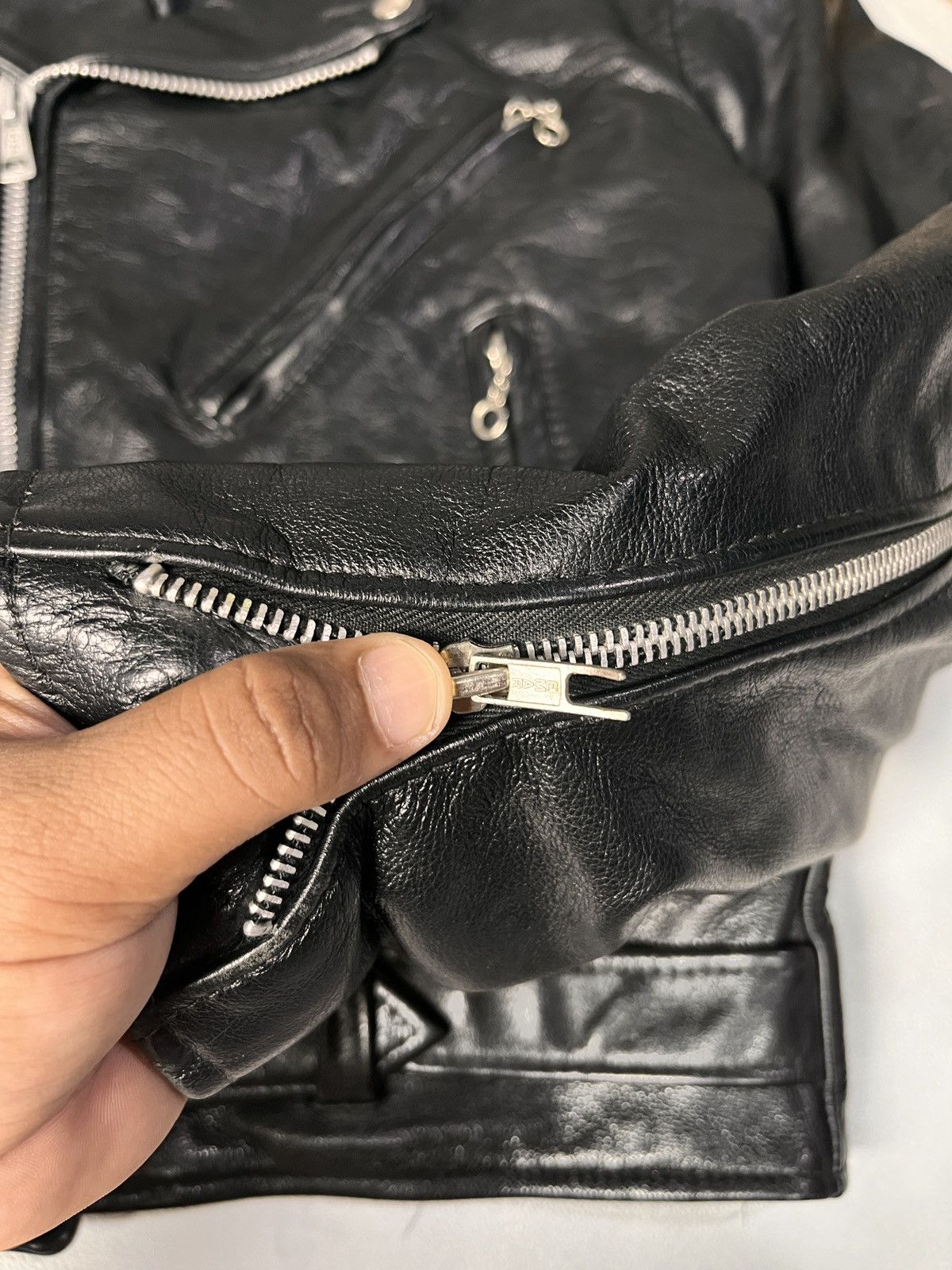 Vintage RAMONES LEATHER JACKET Size US M / EU 48-50 / 2 - 6 Thumbnail