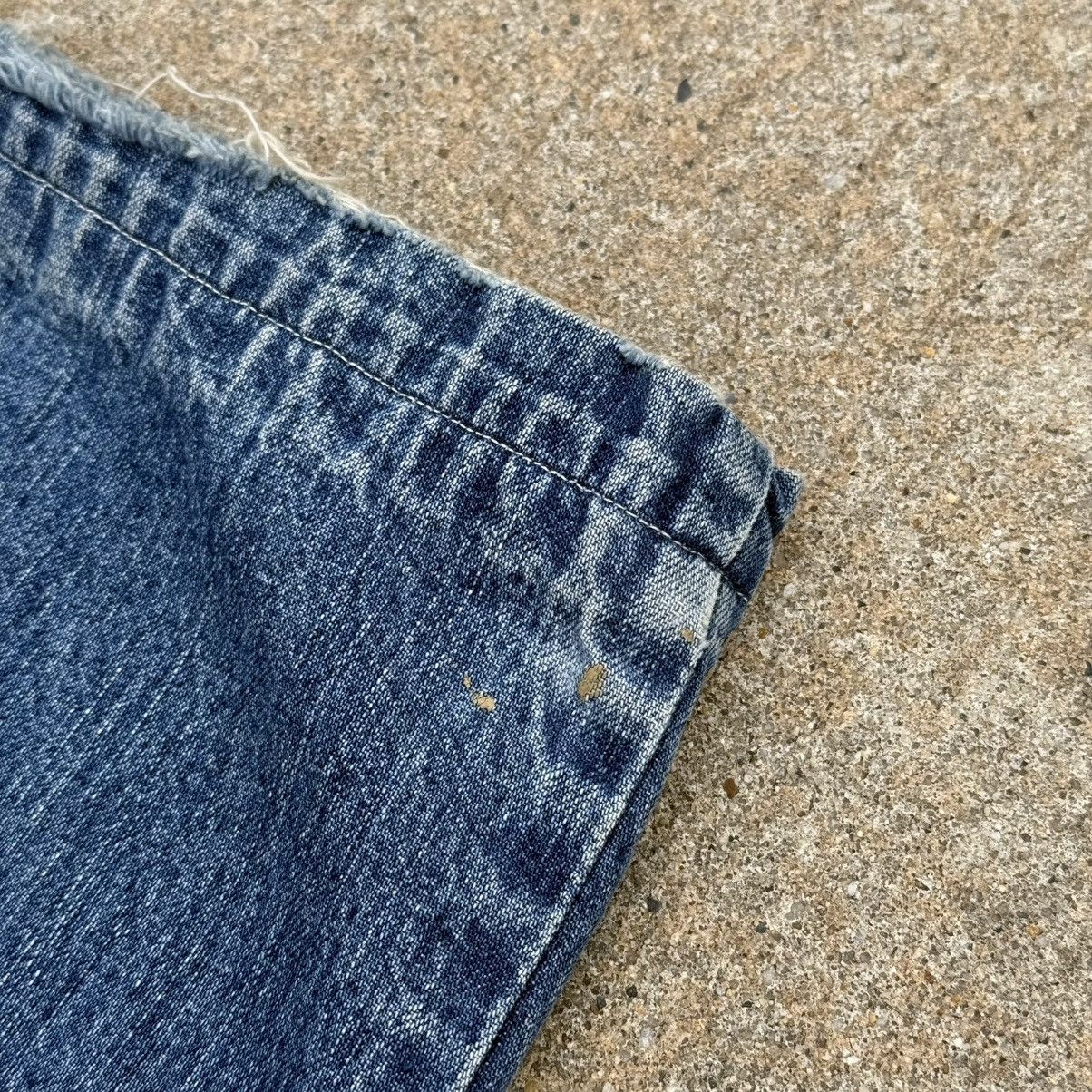 Trussardi Vintage 90’s Trussardi Distressed Faded Blue Baggy Jeans Size US 38 / EU 54 - 16 Thumbnail