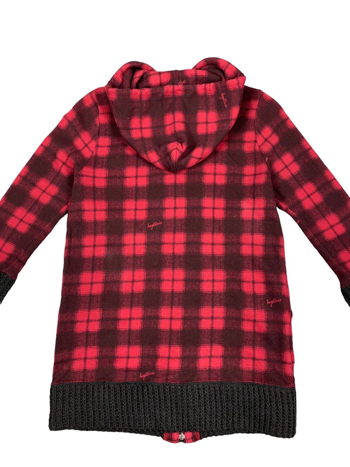 Hysteric Glamour Checkered Hoodie