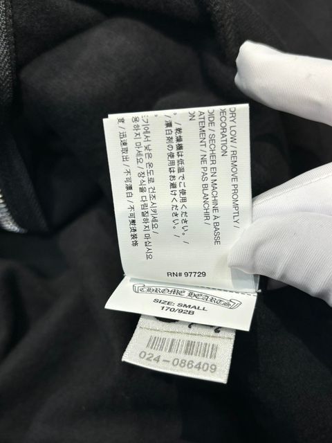 Chrome Hearts CHROME HEARTS Rolling Stones Zip Up Hoodie BLACK Size US S / EU 44-46 / 1 - 11 Thumbnail