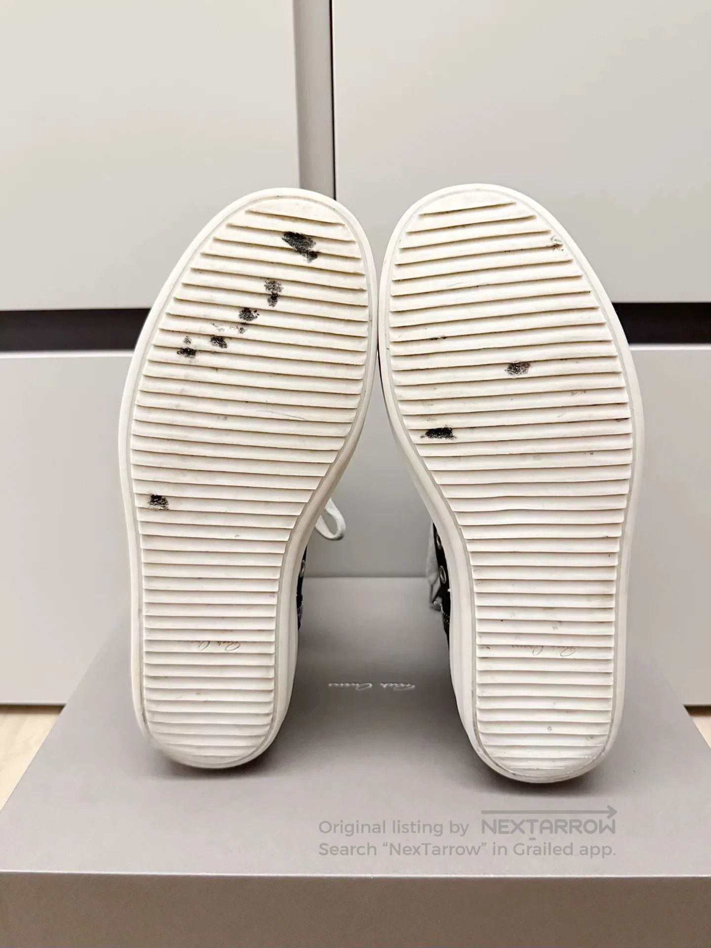 Rick Owens Ricki Owens RO High-Top Leather Zipper Sneakers. Size US 7 / EU 40 - 9 Thumbnail