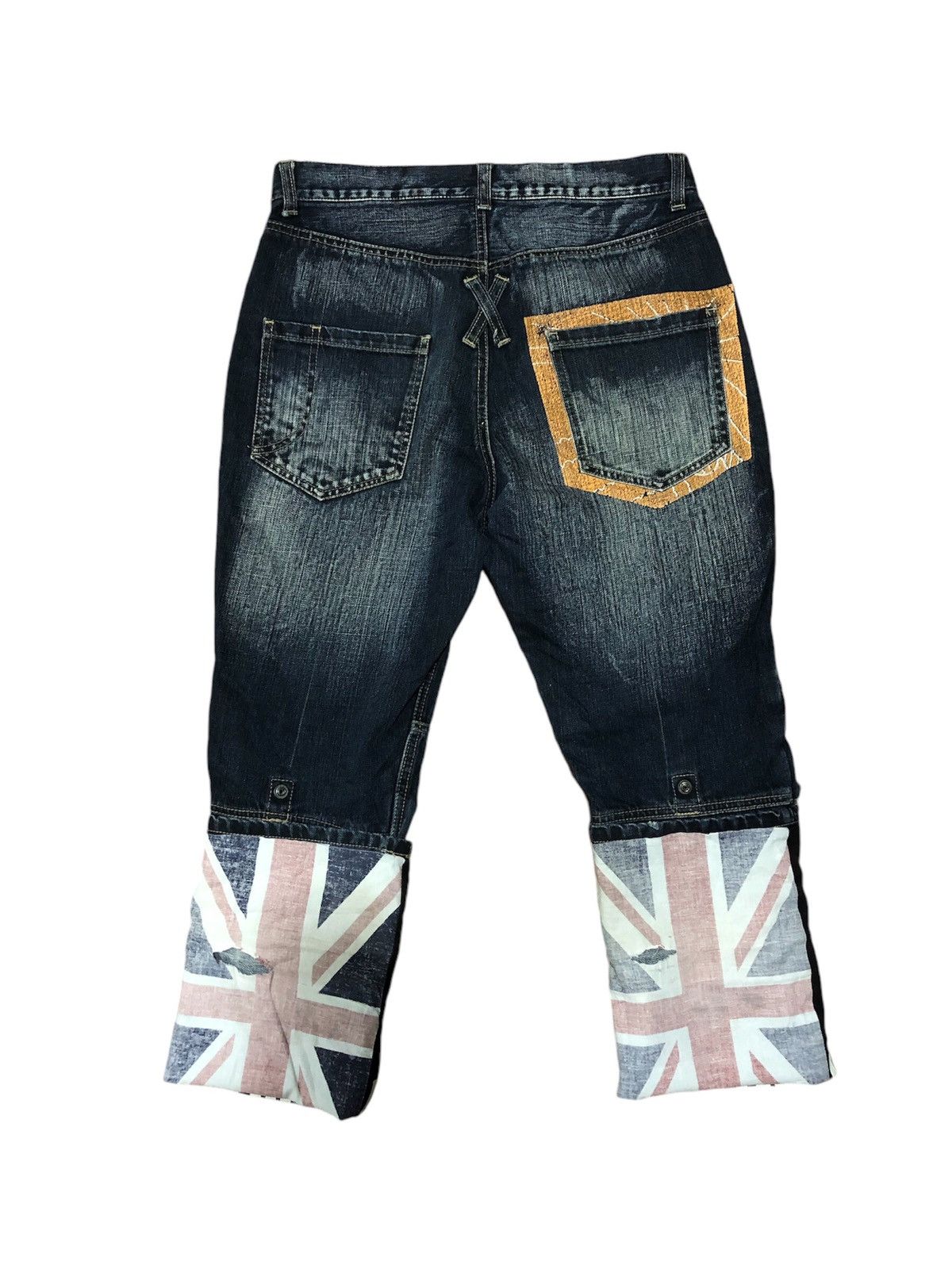 Japanese Brand × PPFM × Vintage Vintage PPFM Double Waist Denim Jeans Size US 31 - 2 Thumbnail