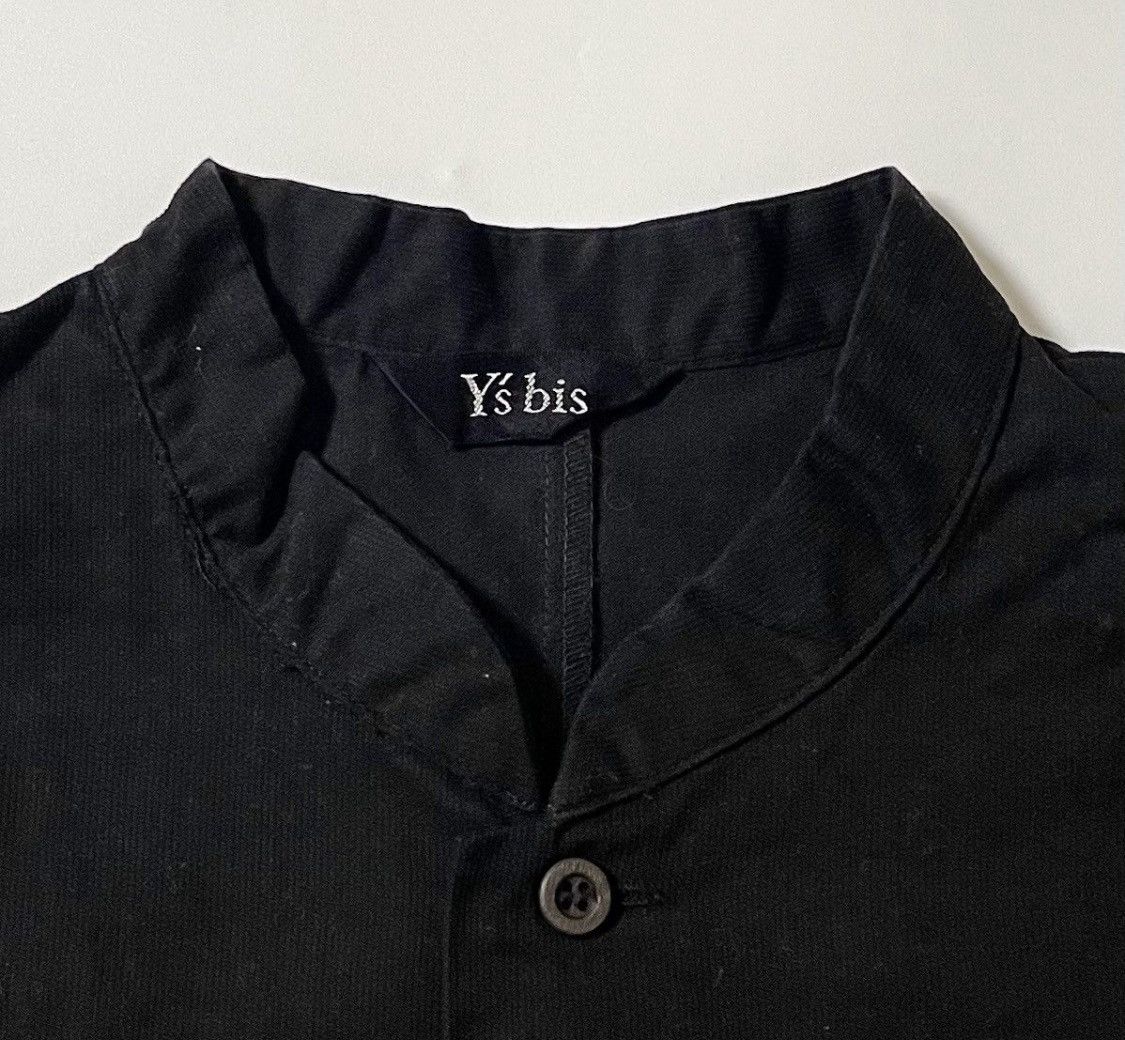 Yohji Yamamoto Vintage yohji yamamoto y’s bis collarless button up shirt Size US S / EU 44-46 / 1 - 3 Thumbnail