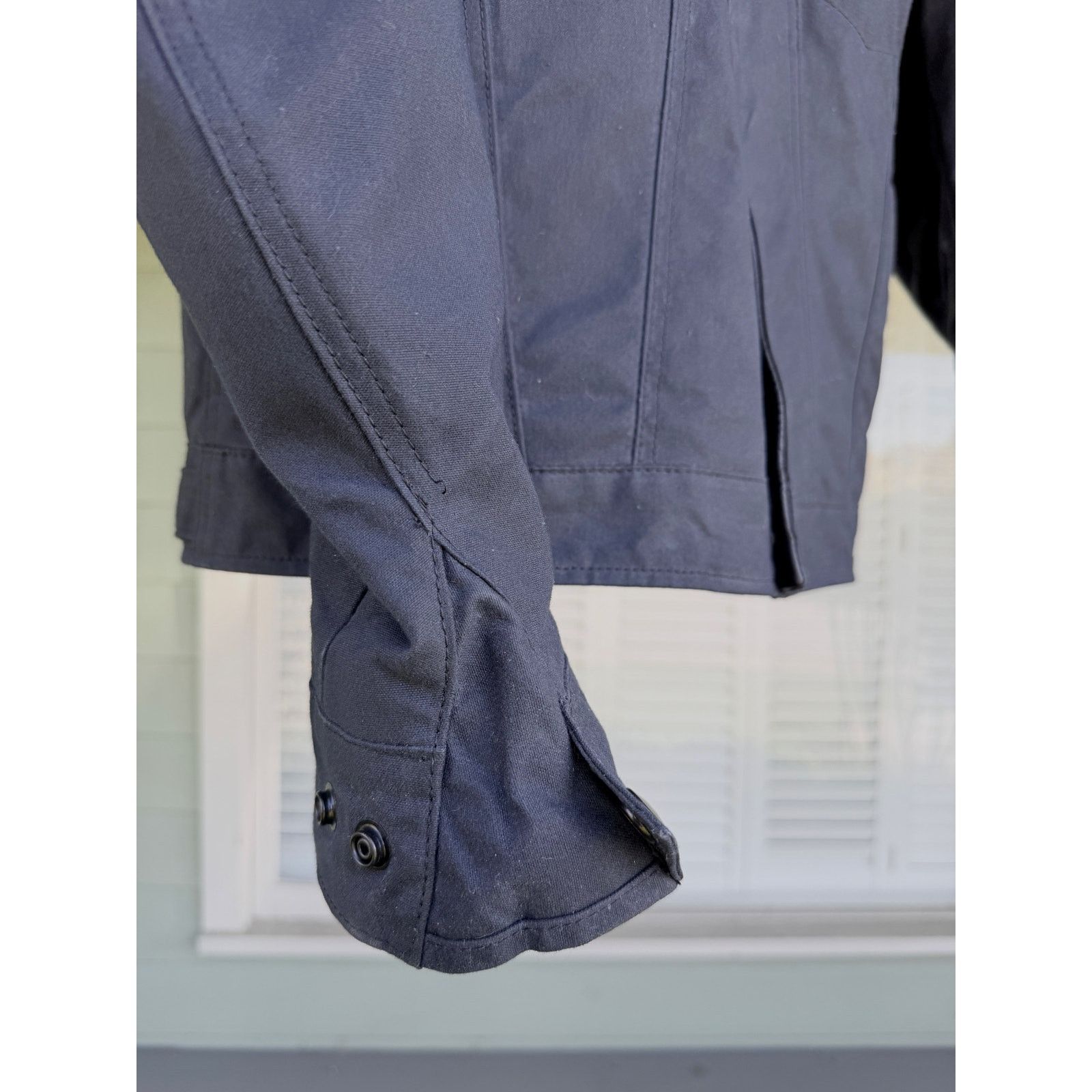Vanson Leathers ButterScotch x Vanson Territory Jacket Black Waxed Canvas L Size US L / EU 52-54 / 3 - 11 Thumbnail