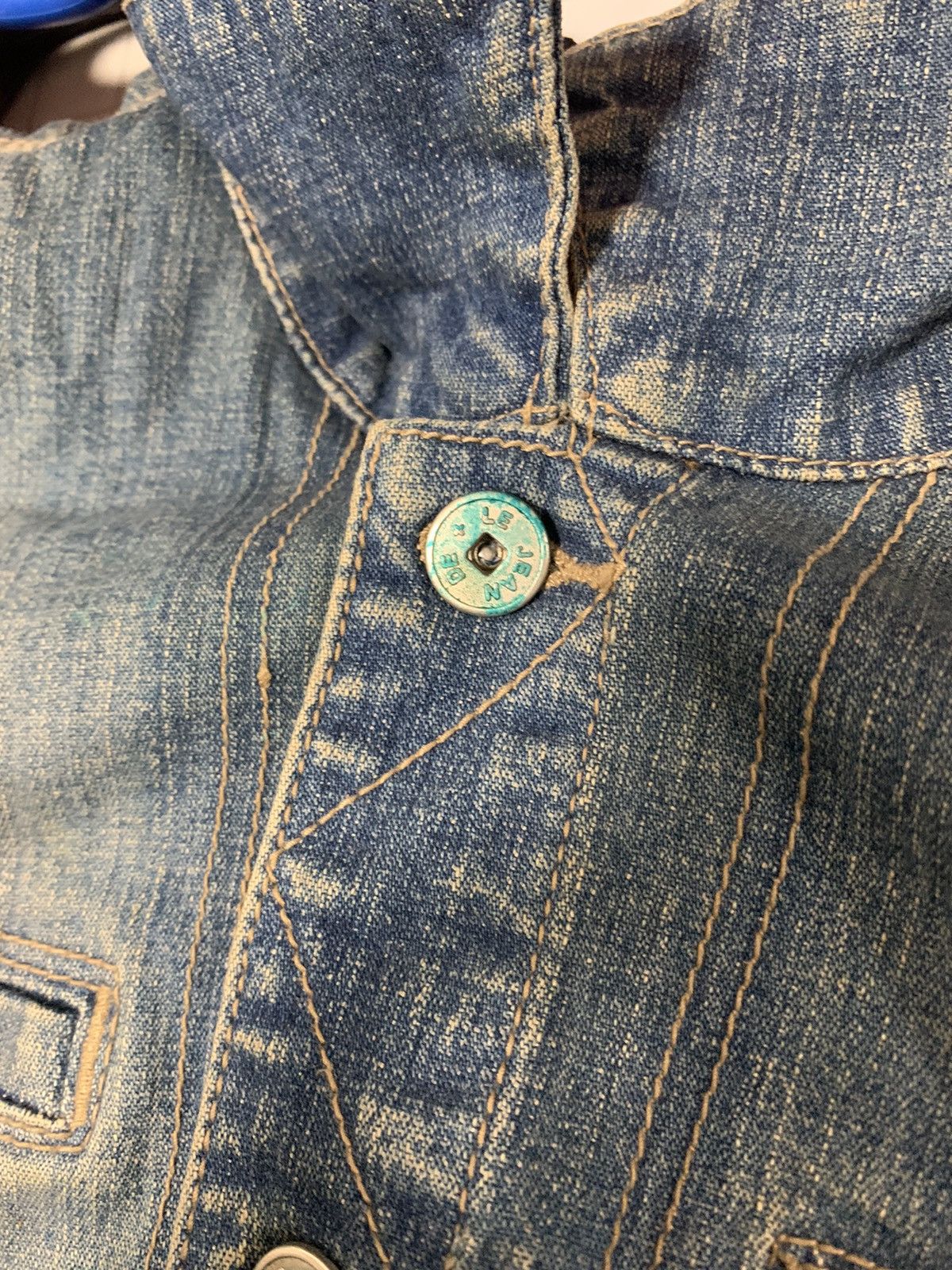 Marithe + Francois Girbaud Marithe Francois Girbaud Denim Jacket Size S / US 4 / IT 40 - 7 Thumbnail