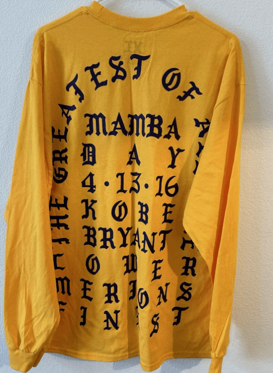 Kanye West × Yeezy I Feel Like Kobe Shirt Kanye West XL Yeezy DS Authentic Size US XL / EU 56 / 4 - 3 Thumbnail