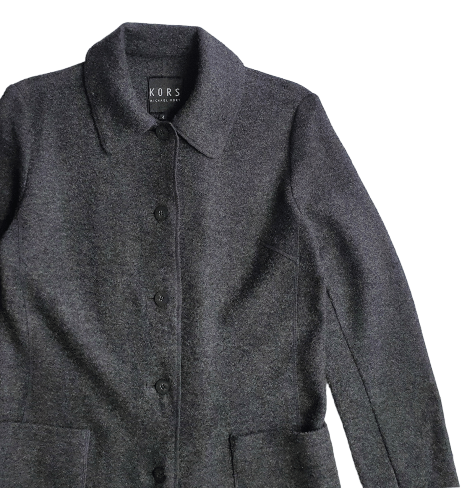Michael Kors MICHAEL KORS Wool Trench Coat Jacket Saiz 4 Size S / US 4 / IT 40 - 8 Thumbnail