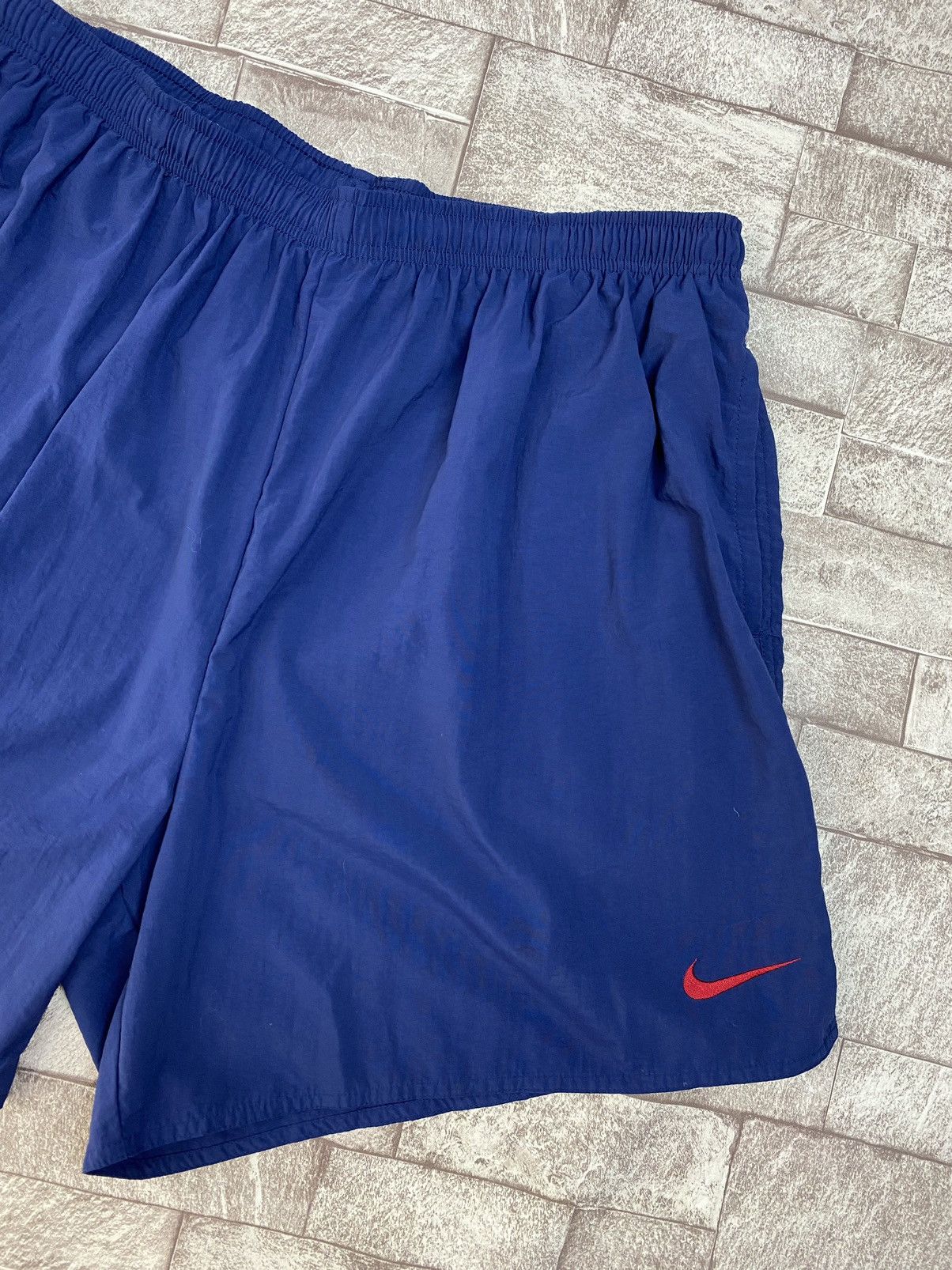 Japanese Brand × Nike Hype Nylon Nike Shorts Y2k style XXL Size US 38 / EU 54 - 6 Thumbnail