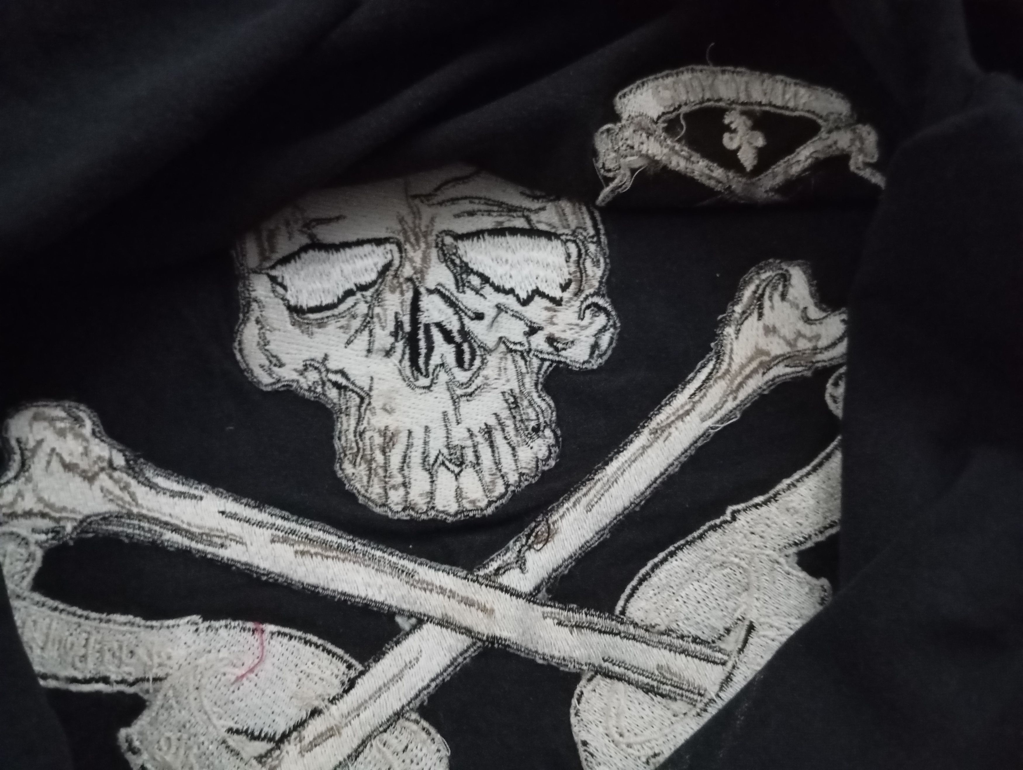 Vanson Leathers Vanson 💀 Tshirt Embroidered Size US M / EU 48-50 / 2 - 6 Thumbnail