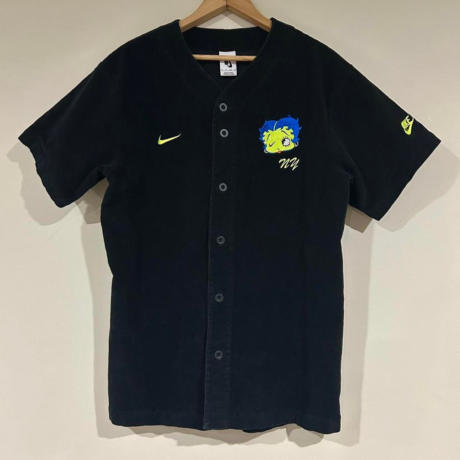 Nike Nike X Olivia Kim Corduroy Baseball Jersey Size XS / US 0-2 / IT 36-38 - 1 Thumbnail