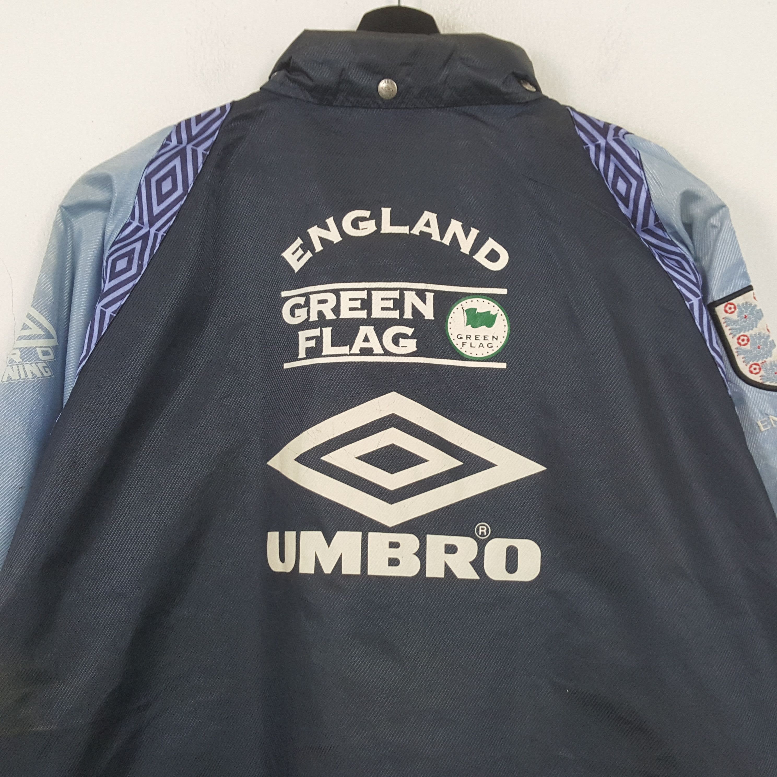 Umbro England Green Flag Umbro Sportswear Jacket RR6 Size US XXL / EU 58 / 5 - 2 Thumbnail