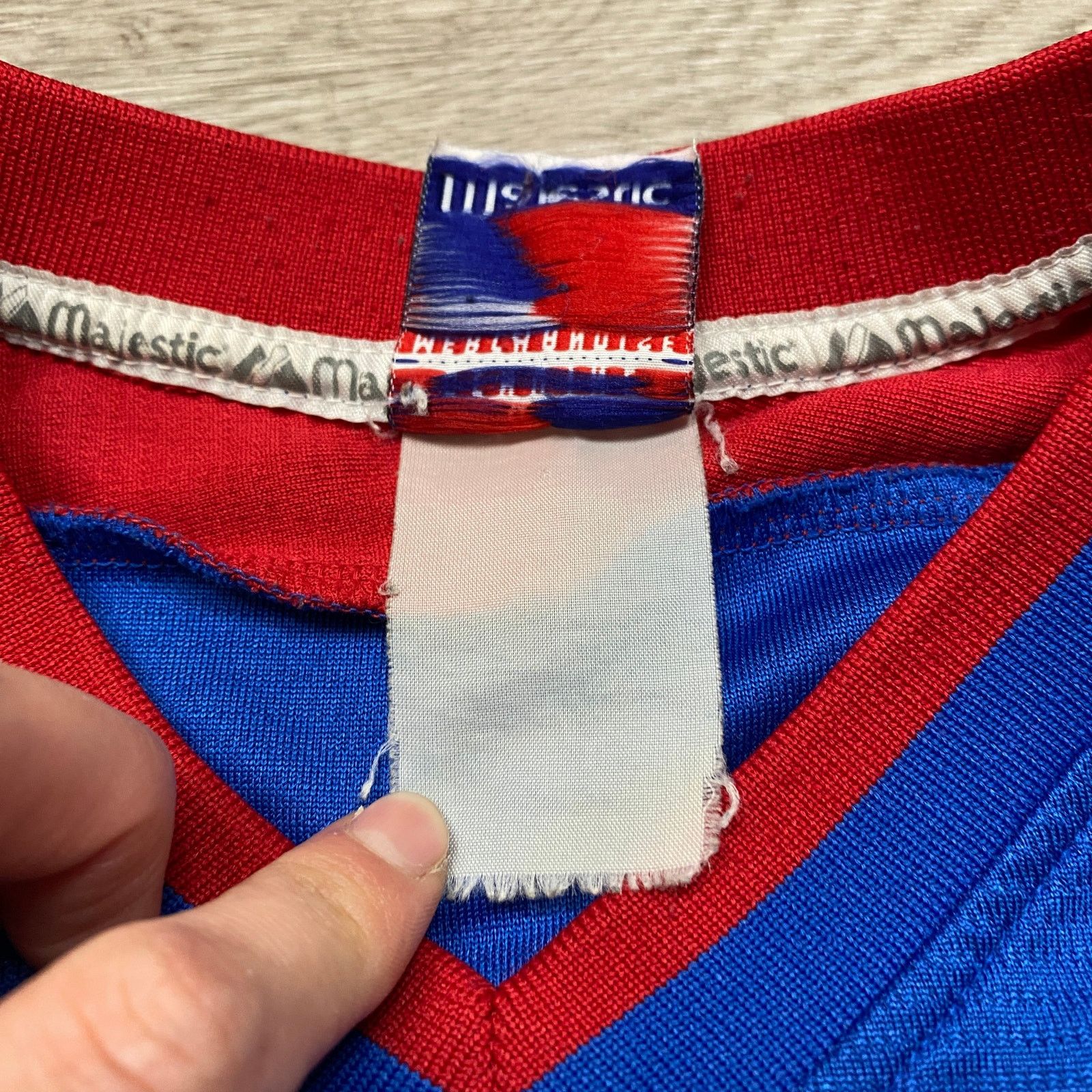 MLB × Majestic × Vintage Vintage Majestic Chicago Cubs Practice Warm Up Jersey 2XL Size US XXL / EU 58 / 5 - 6 Thumbnail