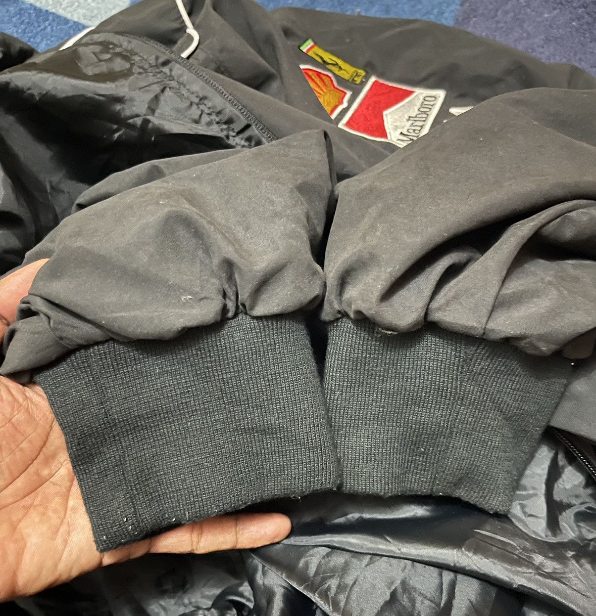 Vintage VINTAGE FERRARI BOMBER JACKET RACING Size US L / EU 52-54 / 3 - 8 Thumbnail